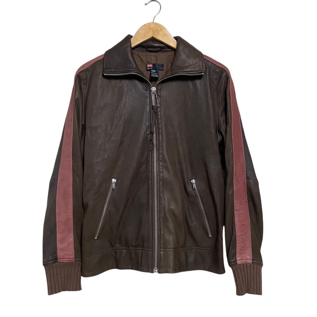 Diesel Vintage Diesel Leather Jacket 'Trabajadores Size US M / EU 48-50 / 2 - 1 Thumbnail