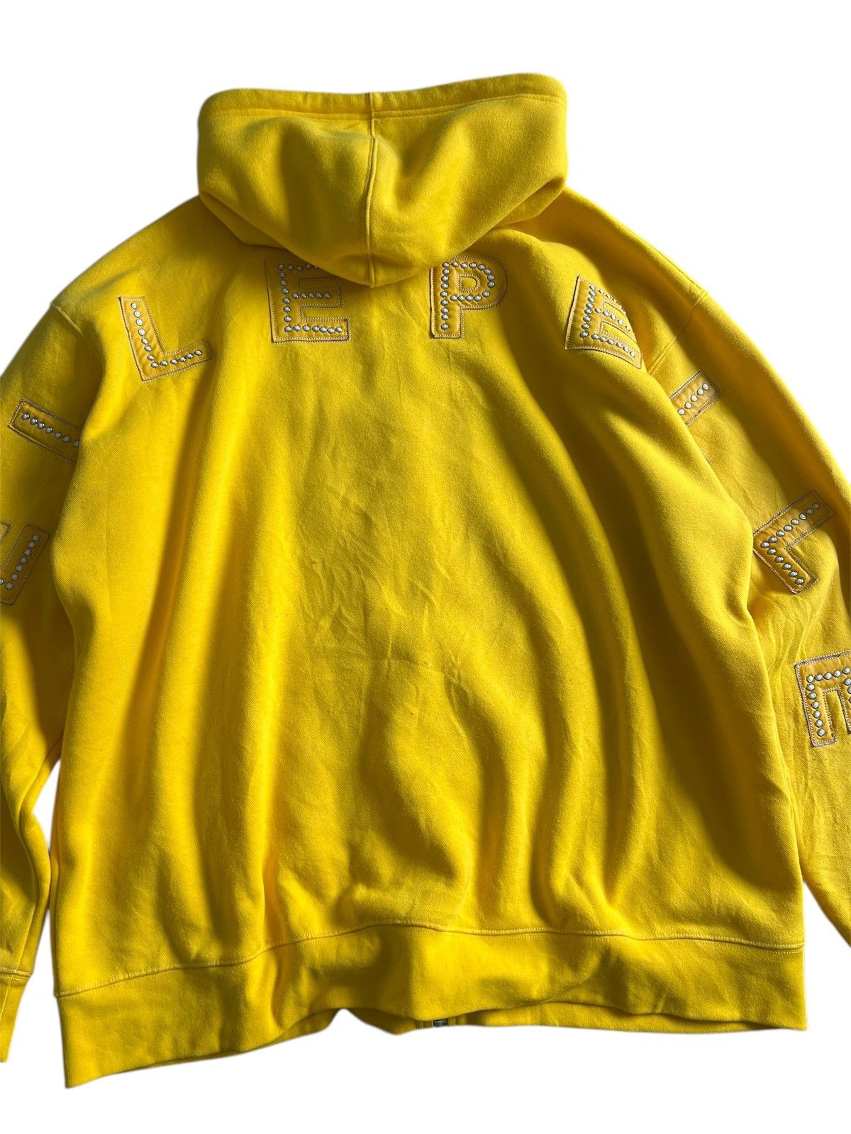 Pelle Pelle Vintage Pelle Pelle Marc Buchanan Spellout Hoodie Zipper Size US XXL / EU 58 / 5 - 19 Thumbnail