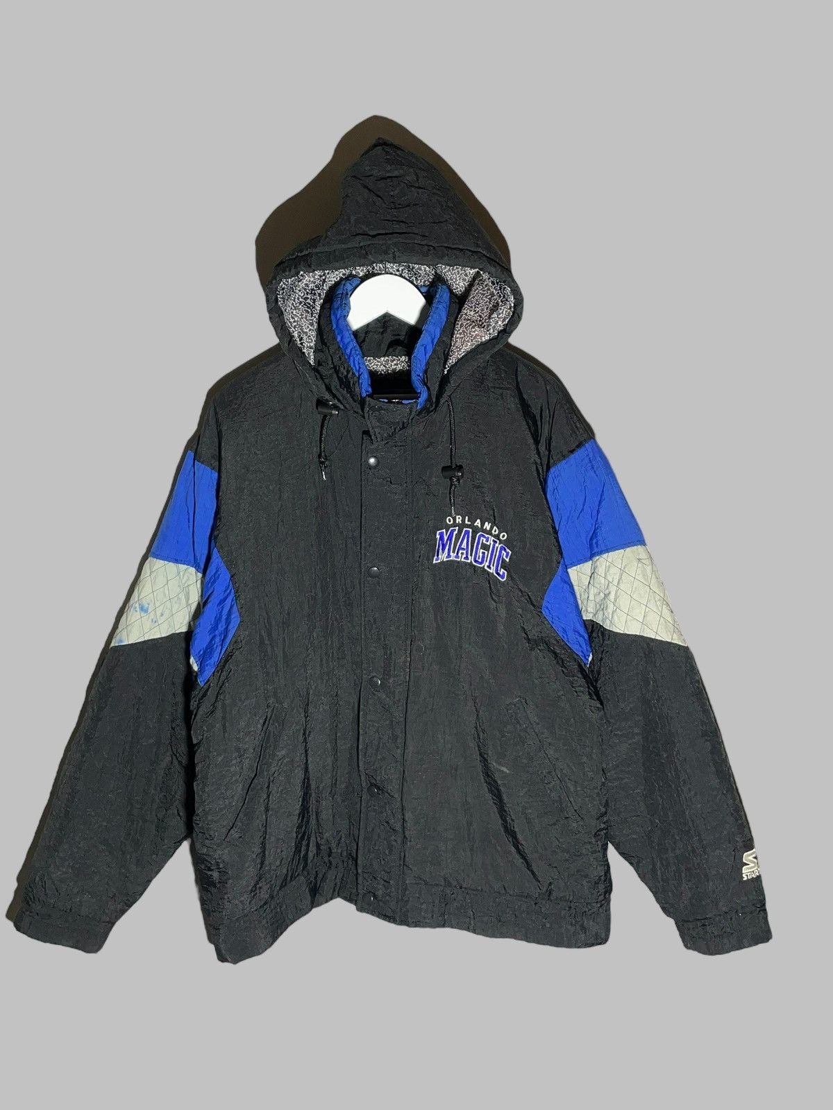 NBA × Starter × Vintage Orlando Magic Vintage 90’s Starter Basketball NBA Jacket Size US L / EU 52-54 / 3 - 1 Thumbnail