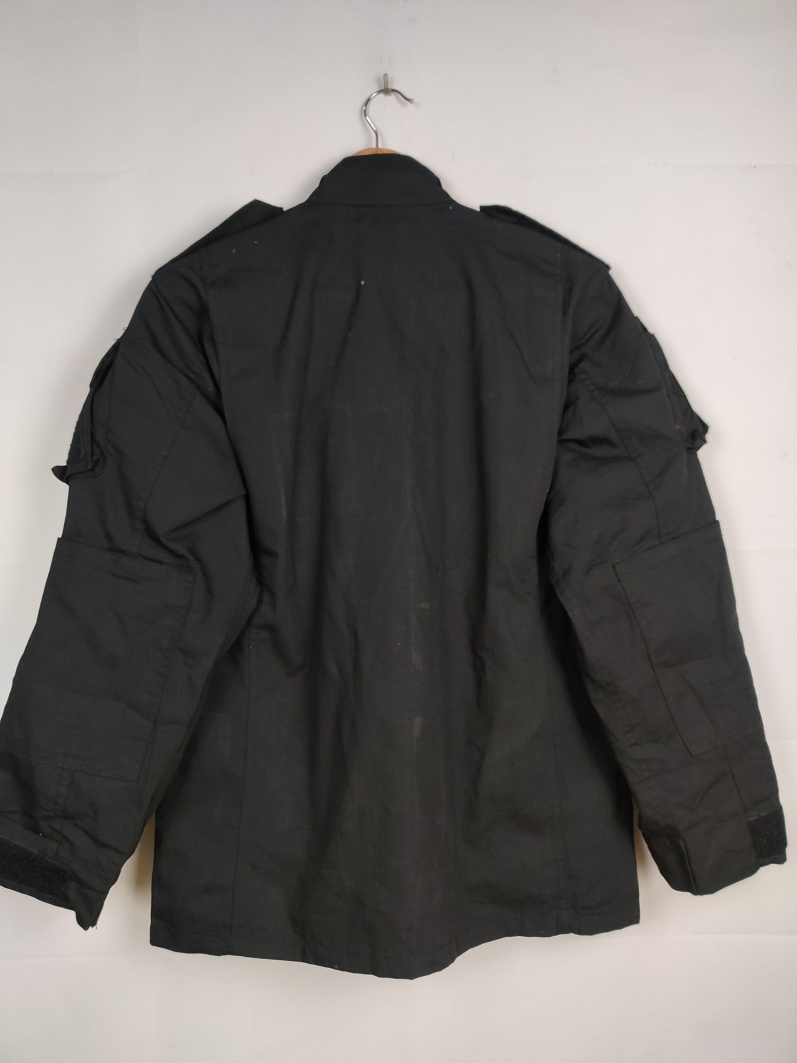 Band Tees Black Military Jacket with Bands Patches Size US M / EU 48-50 / 2 - 10 Thumbnail