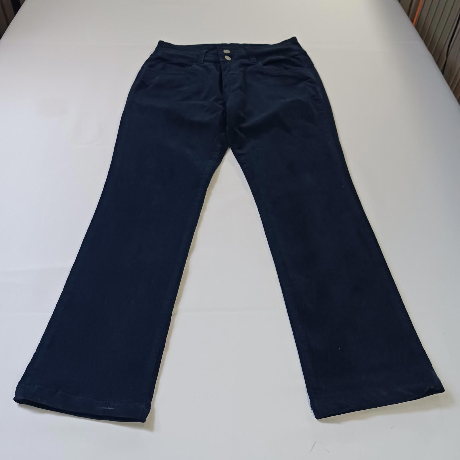 Other Eybon's Women's Blue Pants Size 32 (26×26) Size 32" / US 10 / IT 46 - 10 Thumbnail