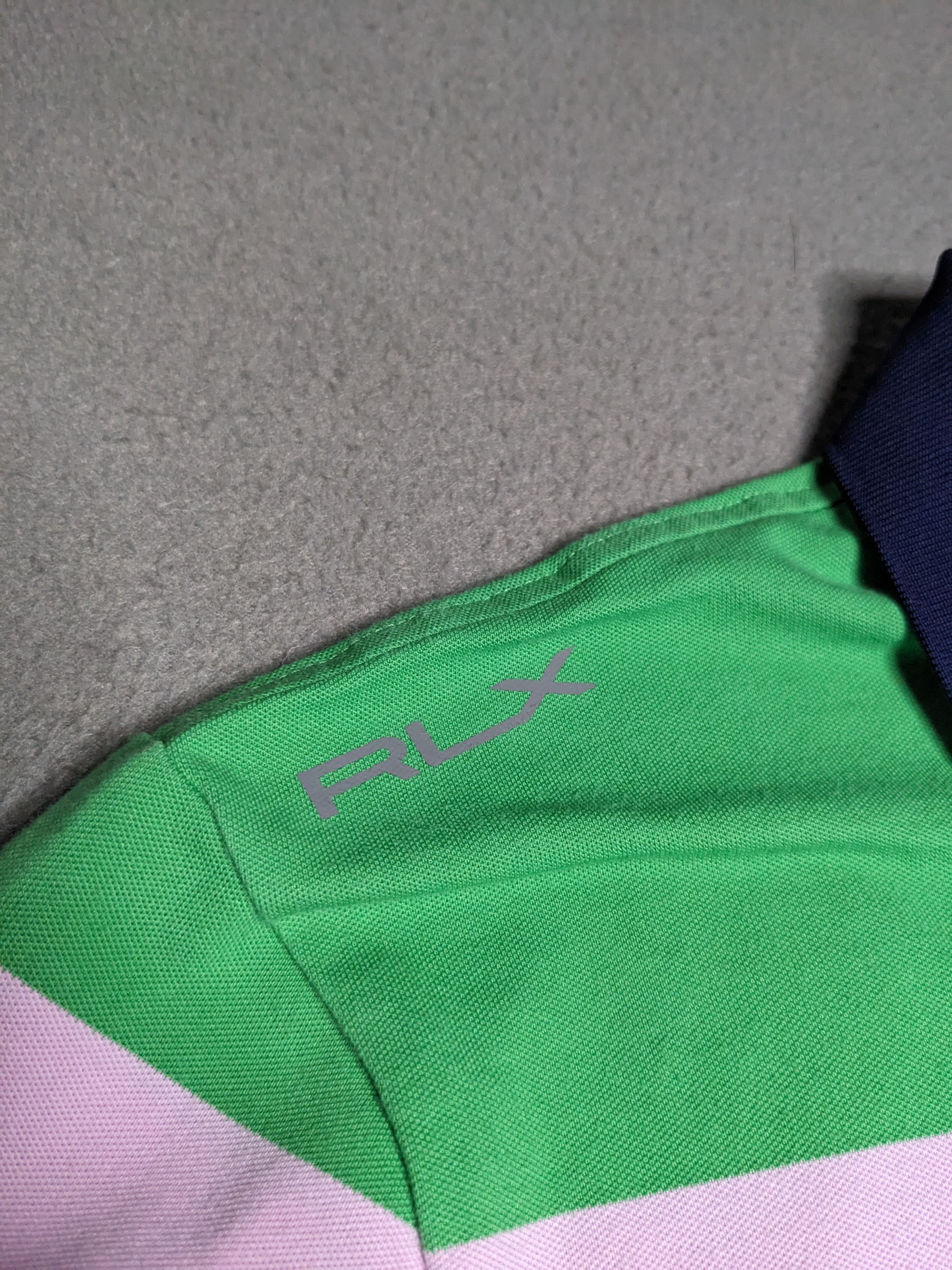 RLX Ralph Lauren RLX Ralph Lauren Performance Golf Polo Shirt Striped Large Size US L / EU 52-54 / 3 - 3 Thumbnail