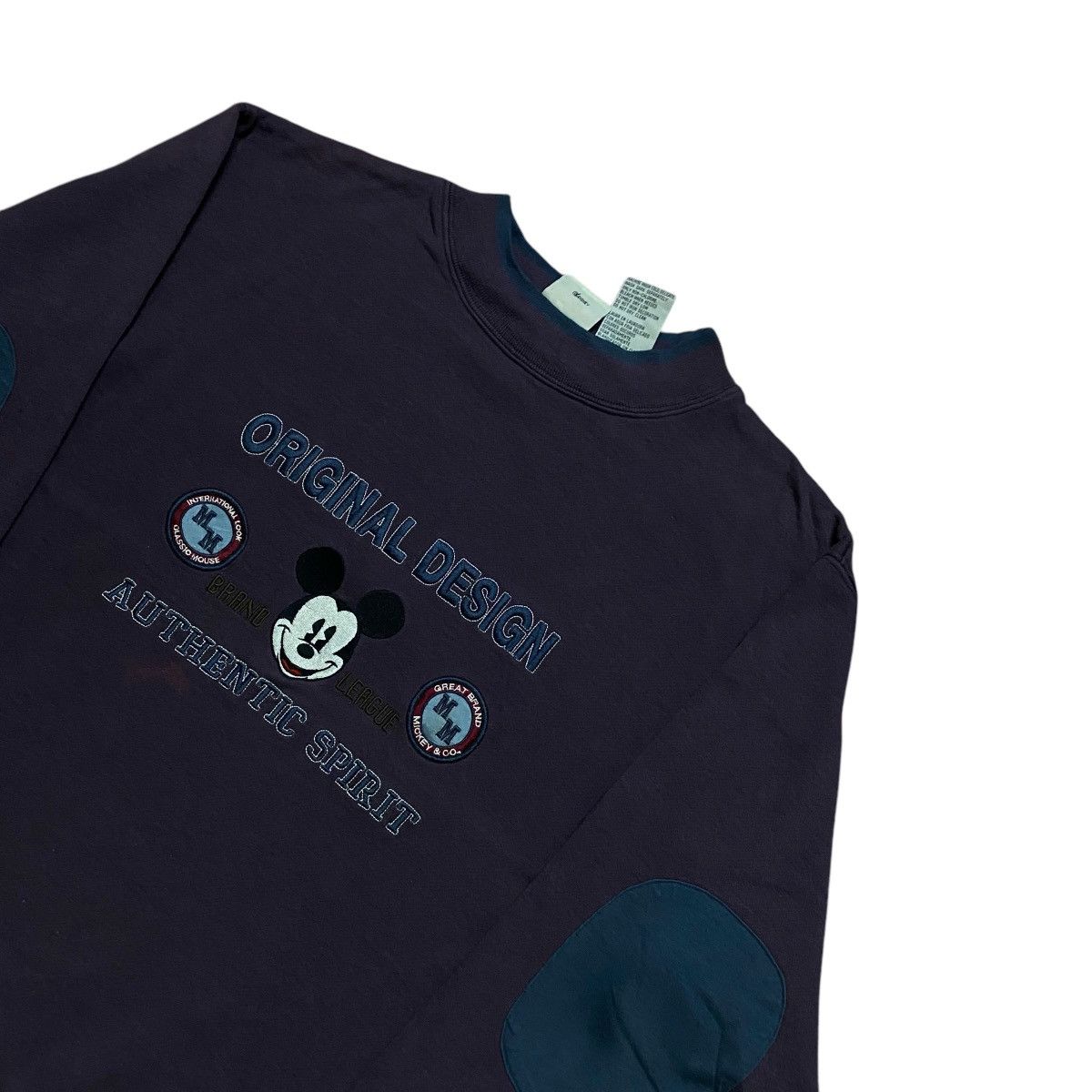 Disney × Vintage Vintage 90's Disney's Mickey Mouse Mickey & Co Sweatshirts Size US L / EU 52-54 / 3 - 2 Thumbnail
