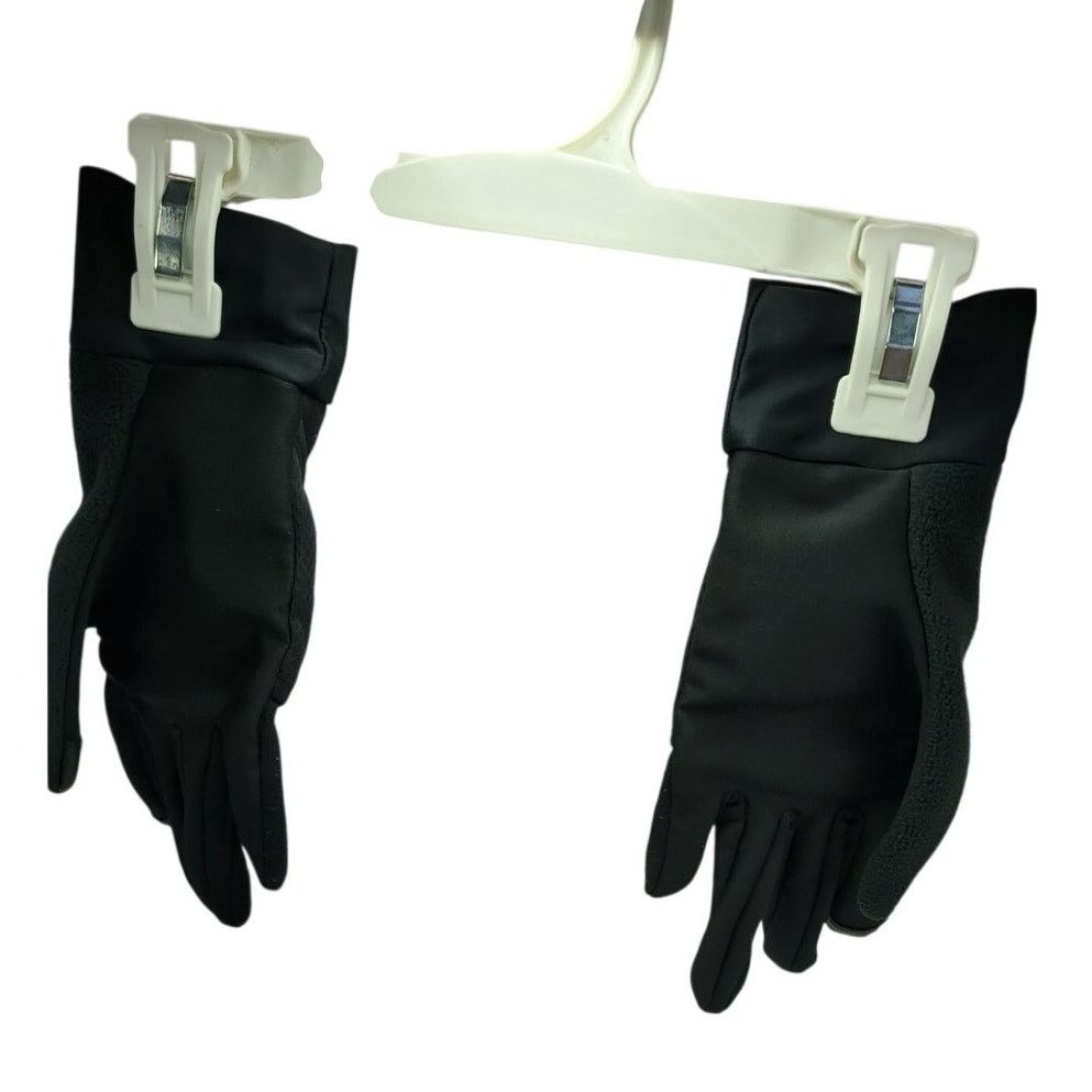 Adidas Adidas Black Cold Weather Gloves Fleece Lined Size Small Size ONE SIZE - 3 Thumbnail