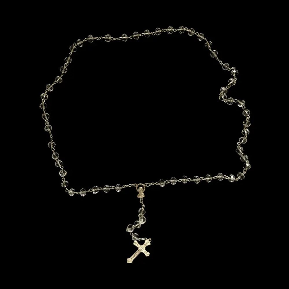Jewelry Saint Benedict Rosary Necklace Chain Catholic Church Jesus Size ONE SIZE - 2 Thumbnail