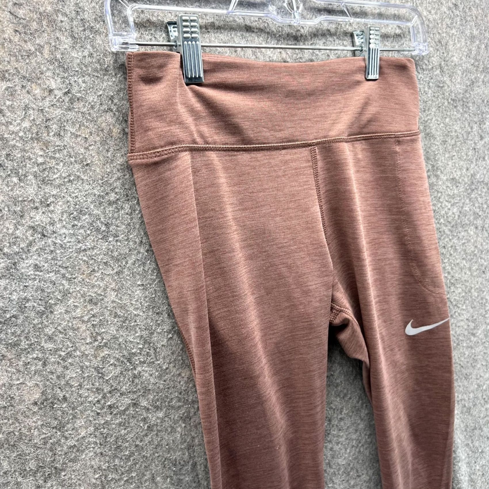 Nike Nike Leggings Women Small Pants Drawstring Orange Yoga Outdoors Athletic Soft Size 28" / US 6 / IT 42 - 3 Thumbnail