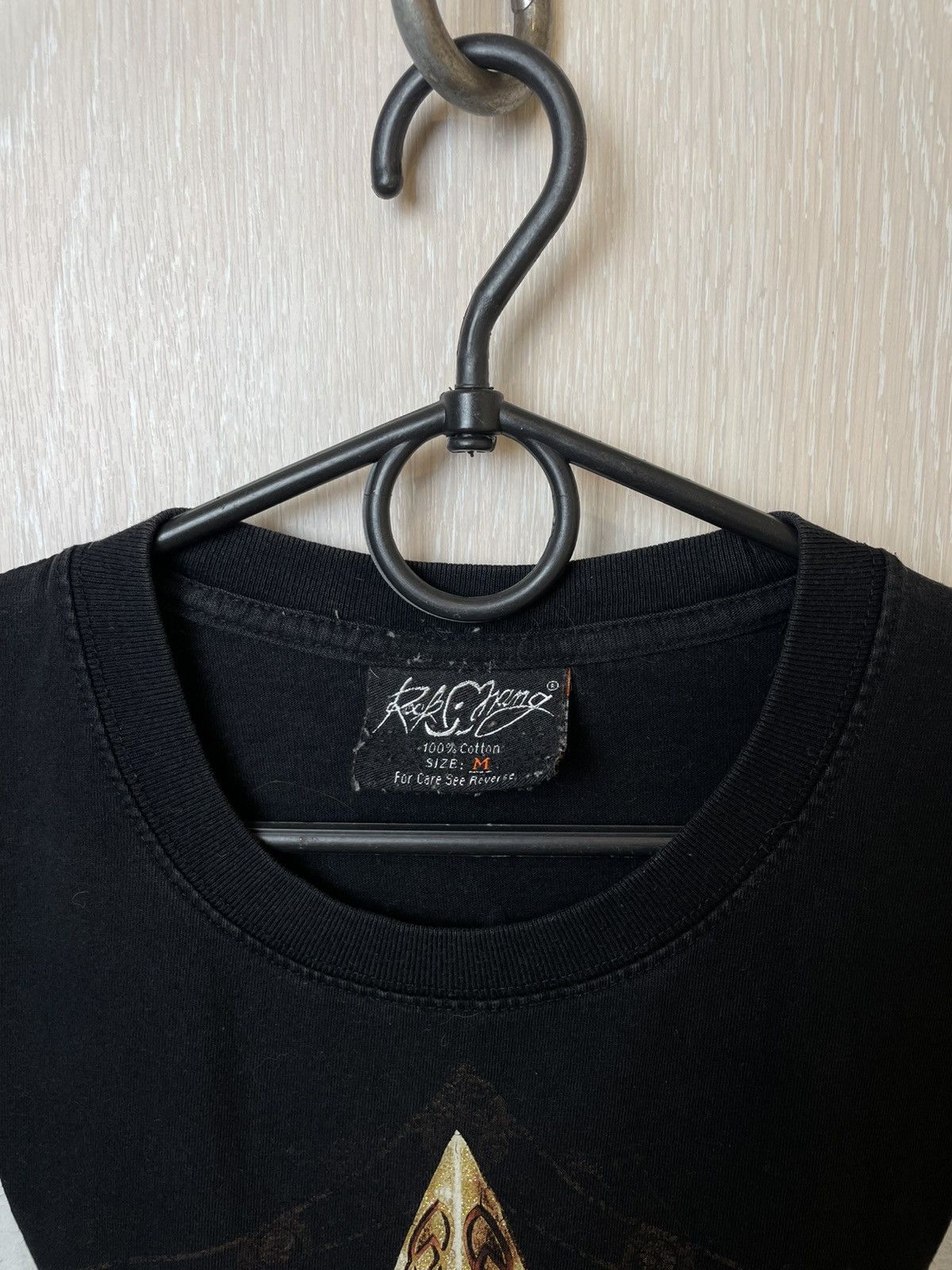 Affliction × Band Tees × Vintage CRAZY VINTAGE Y2K ROCK CHANG AFFLICTION WARRIOR T-SHIRT Size US M / EU 48-50 / 2 - 4 Thumbnail