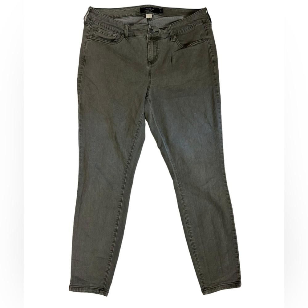 Torrid Torrid l Gray Skinny Jeans Size 16R Size 38" / US 16 / IT 52 - 2 Thumbnail
