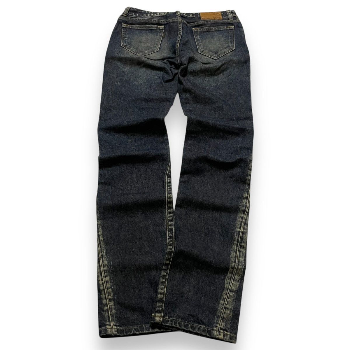 If Six Was Nine ORIGINAL RUSTY FADED DENIM D'UN À DIX JEANS (28×40) Size US 28 / EU 44 - 8 Thumbnail