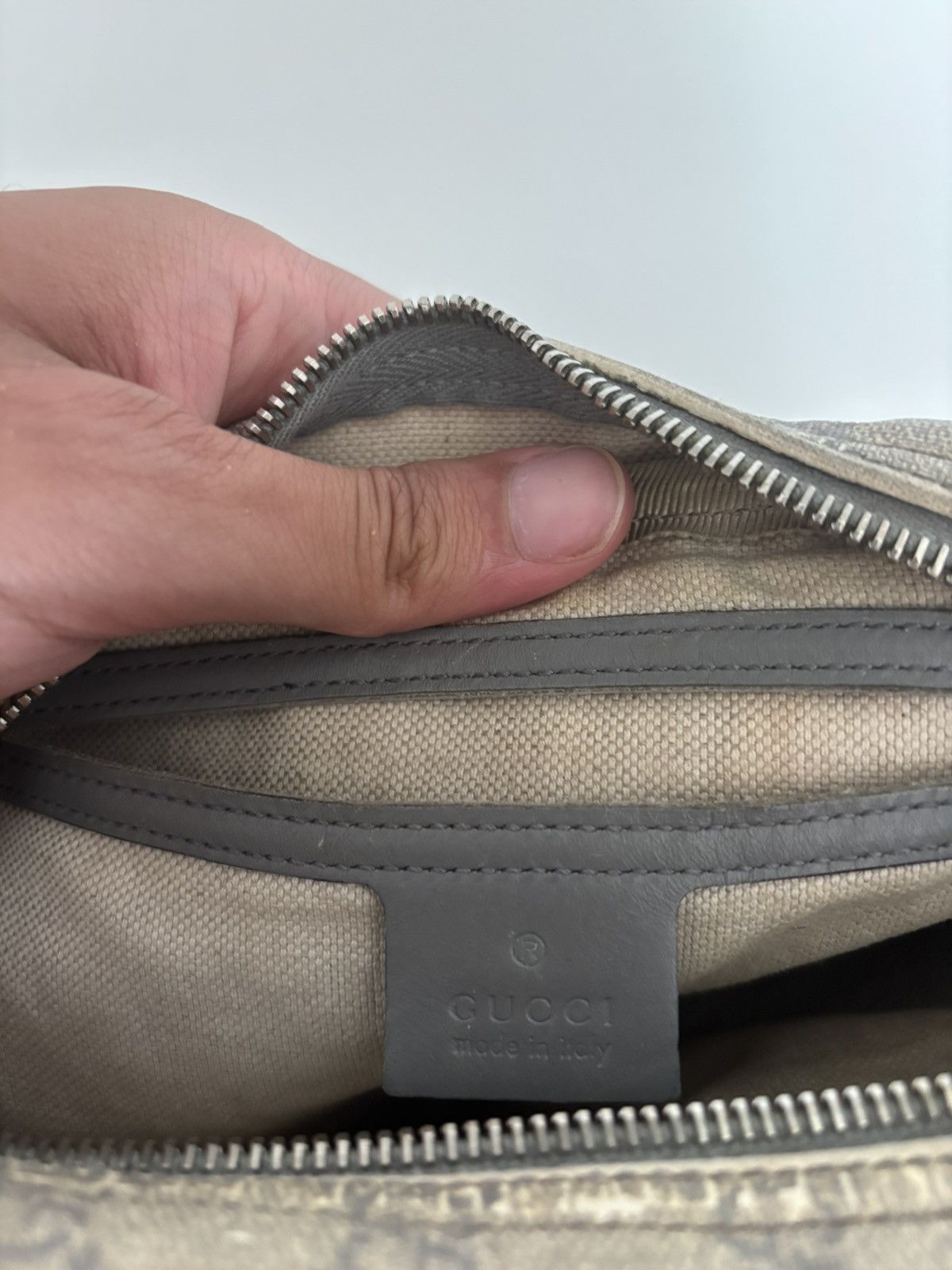 Gucci Gucci Crossbody Bag beige Size ONE SIZE - 9 Thumbnail