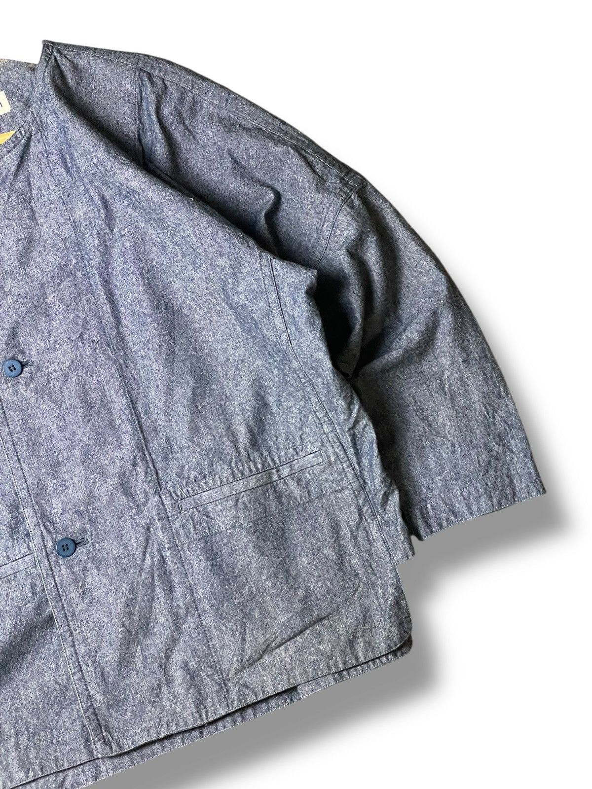Issey Miyake Plantation x Issey Miyake Buttoned Light Jacket (108) Size US L / EU 52-54 / 3 - 3 Thumbnail