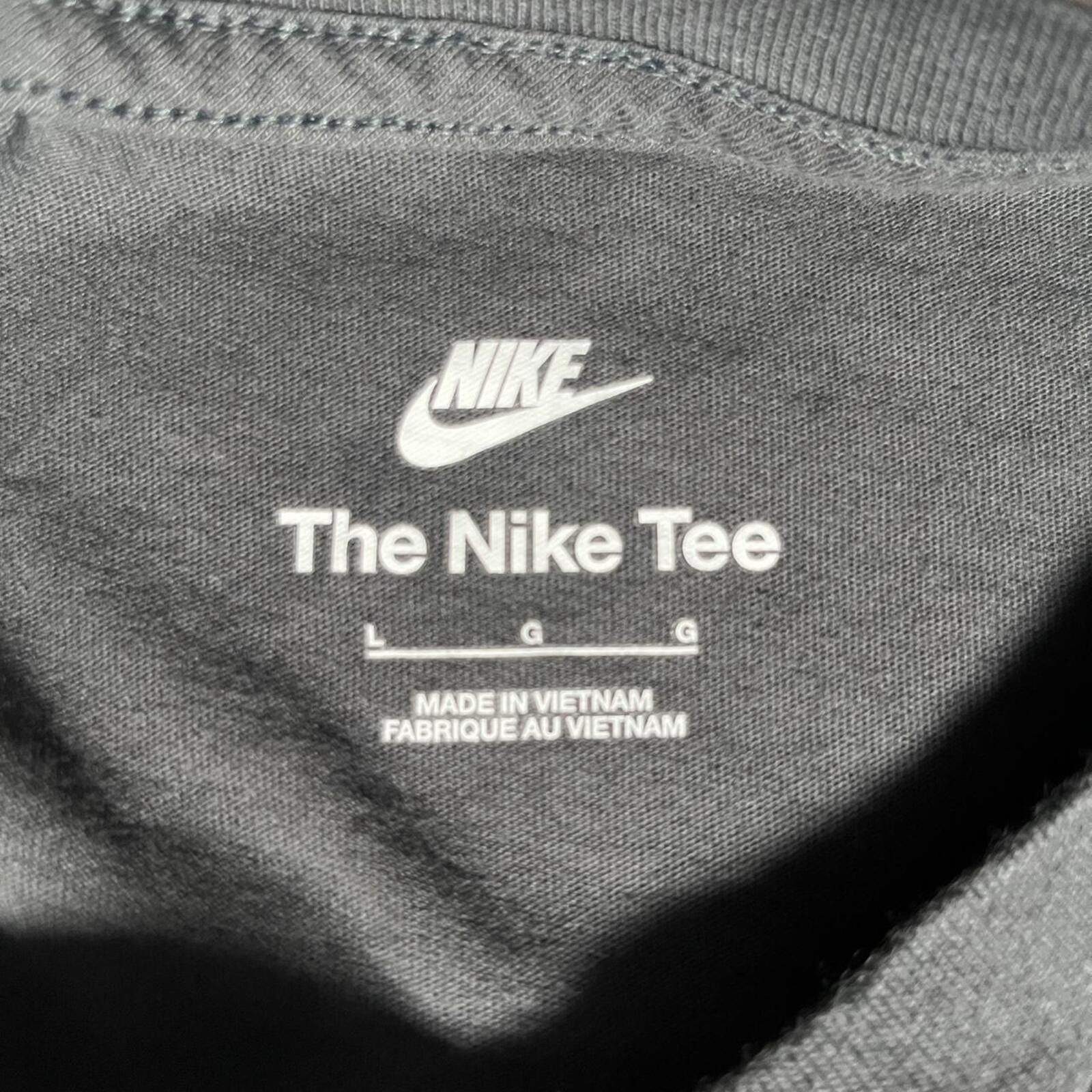 Nike Nike Sportswear Splice Logo Grey T-Shirt Size L Size L / US 10 / IT 46 - 5 Thumbnail