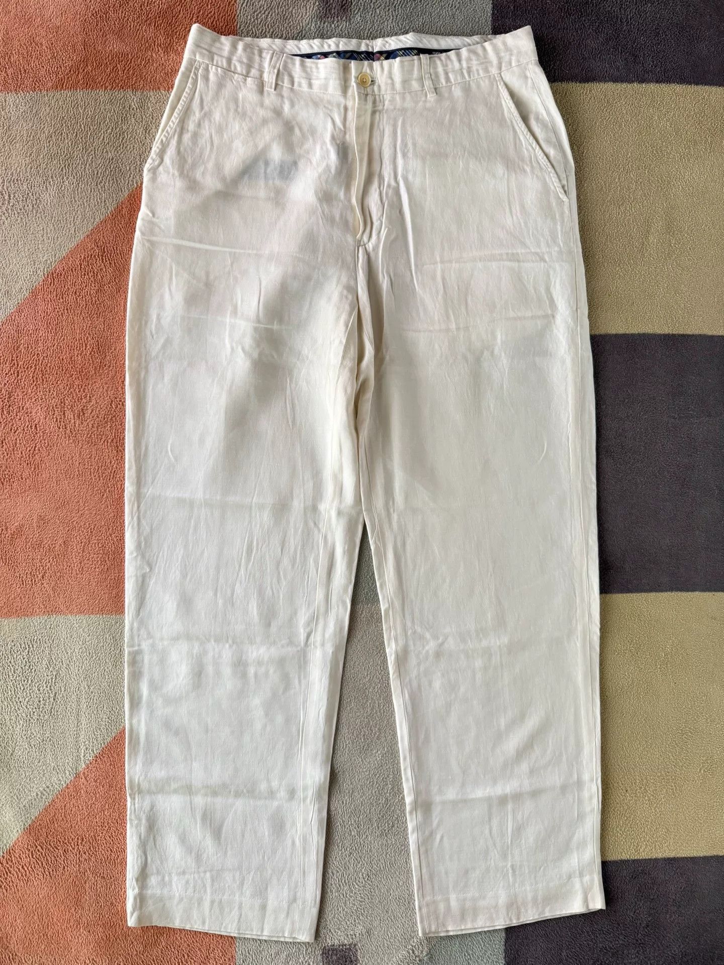 Polo Ralph Lauren Ralph Lauren Polo Silk Linen Pants Size US 32 / EU 48 - 1 Thumbnail
