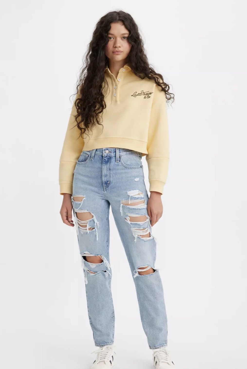 Levi's LEVI’S HIGH-WAISTED MOM JEANS Size 26" / US 2 / IT 38 - 1 Thumbnail