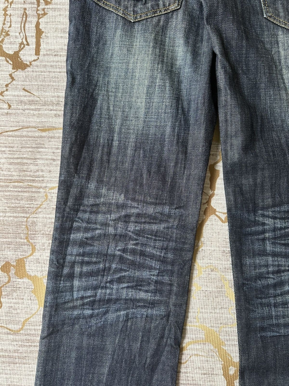 semanticdesign Semantics Design Multi Zipper Distressed Denim Size US 31 - 15 Thumbnail