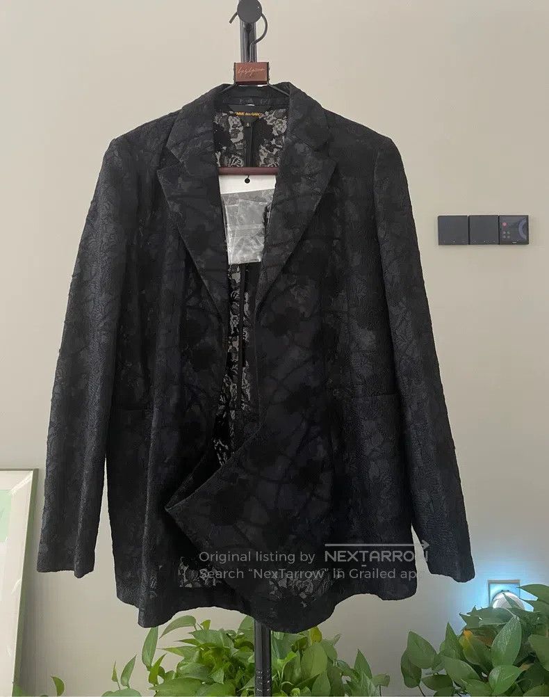 Other Comme Des Garcons Mainline lace jacket Size S / US 4 / IT 40 - 2 Thumbnail