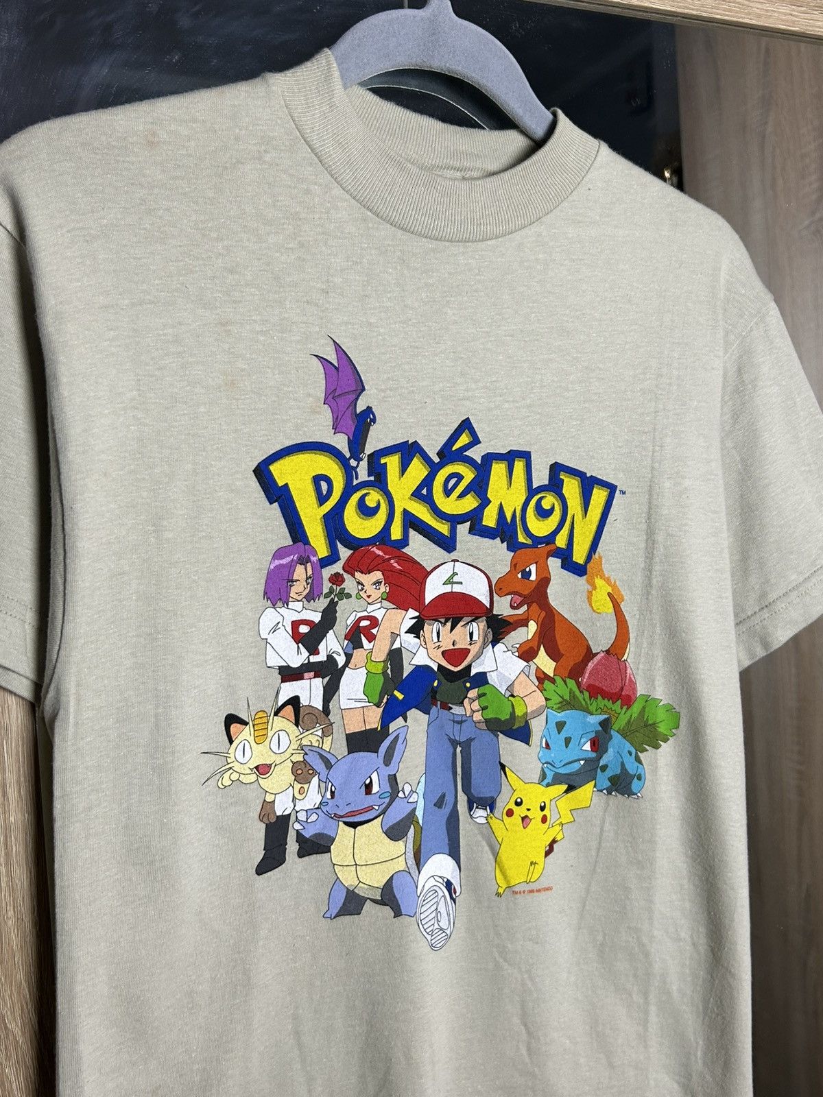 Pokemon New Vintage tee shirt pokemon pikachu 1999 y2k by nintendo Size US XS / EU 42 / 0 - 8 Thumbnail
