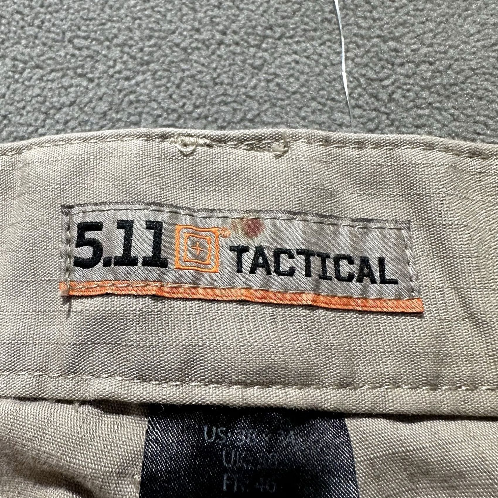 Vintage 5.11 Tactical Stryke Pants Mens 38x34 Beige Ripstop Cargo Workwear EUC Size US 38 / EU 54 - 7 Thumbnail
