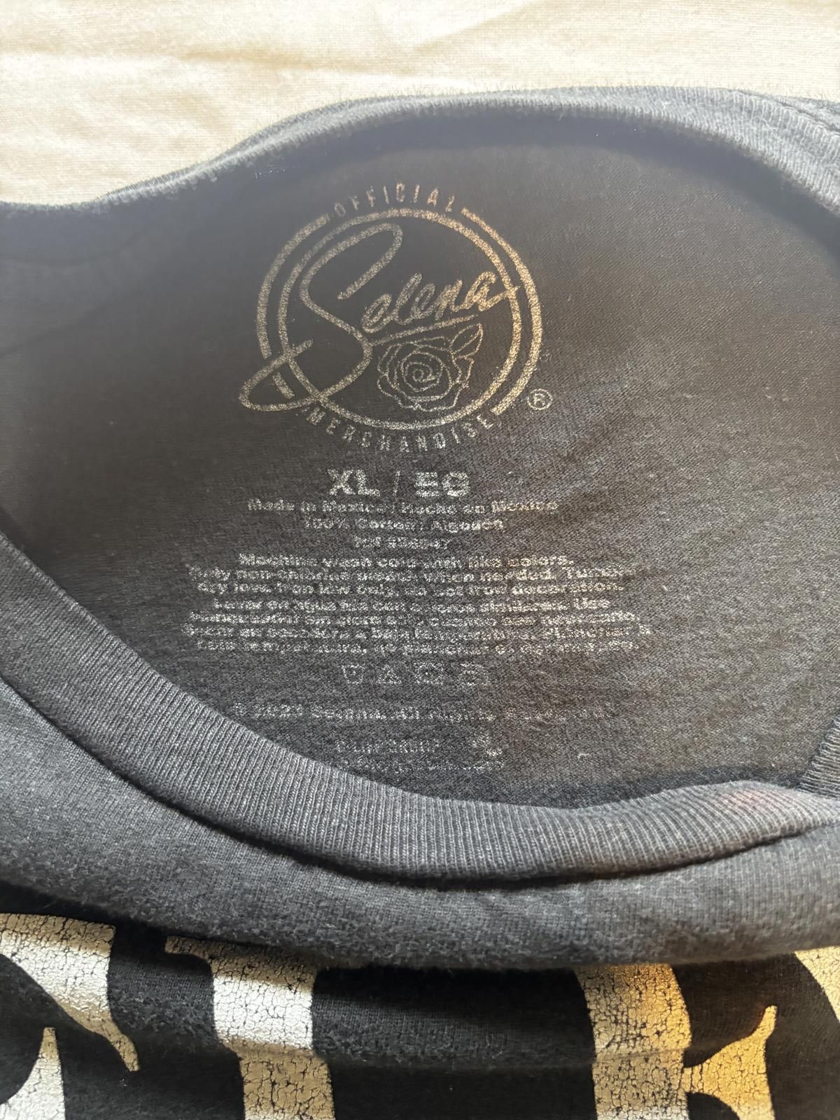 Designer Vintage Selena Graphic T-Shirt - Black Size XL / US 12-14 / IT 48-50 - 3 Thumbnail