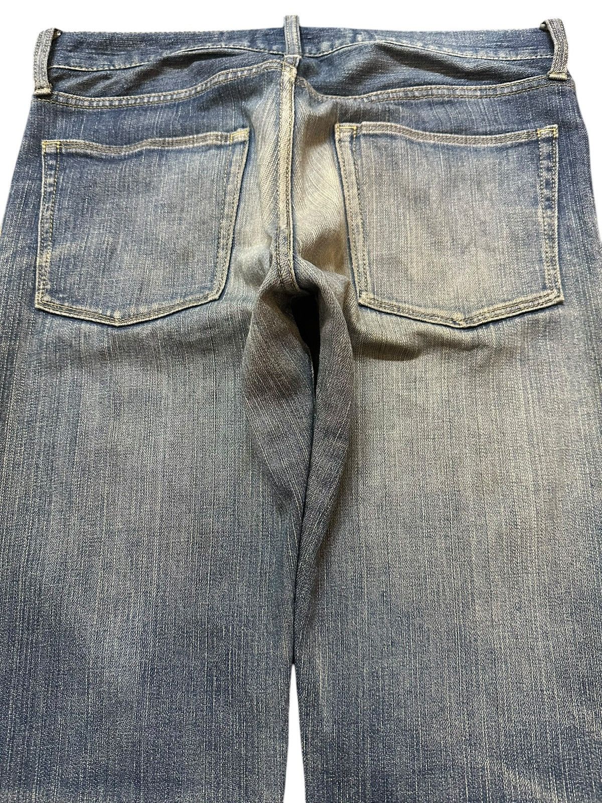 Japanese Brand Vintage Japanese Brand Faded Mud Wash Style Jeans Size US 32 / EU 48 - 5 Thumbnail