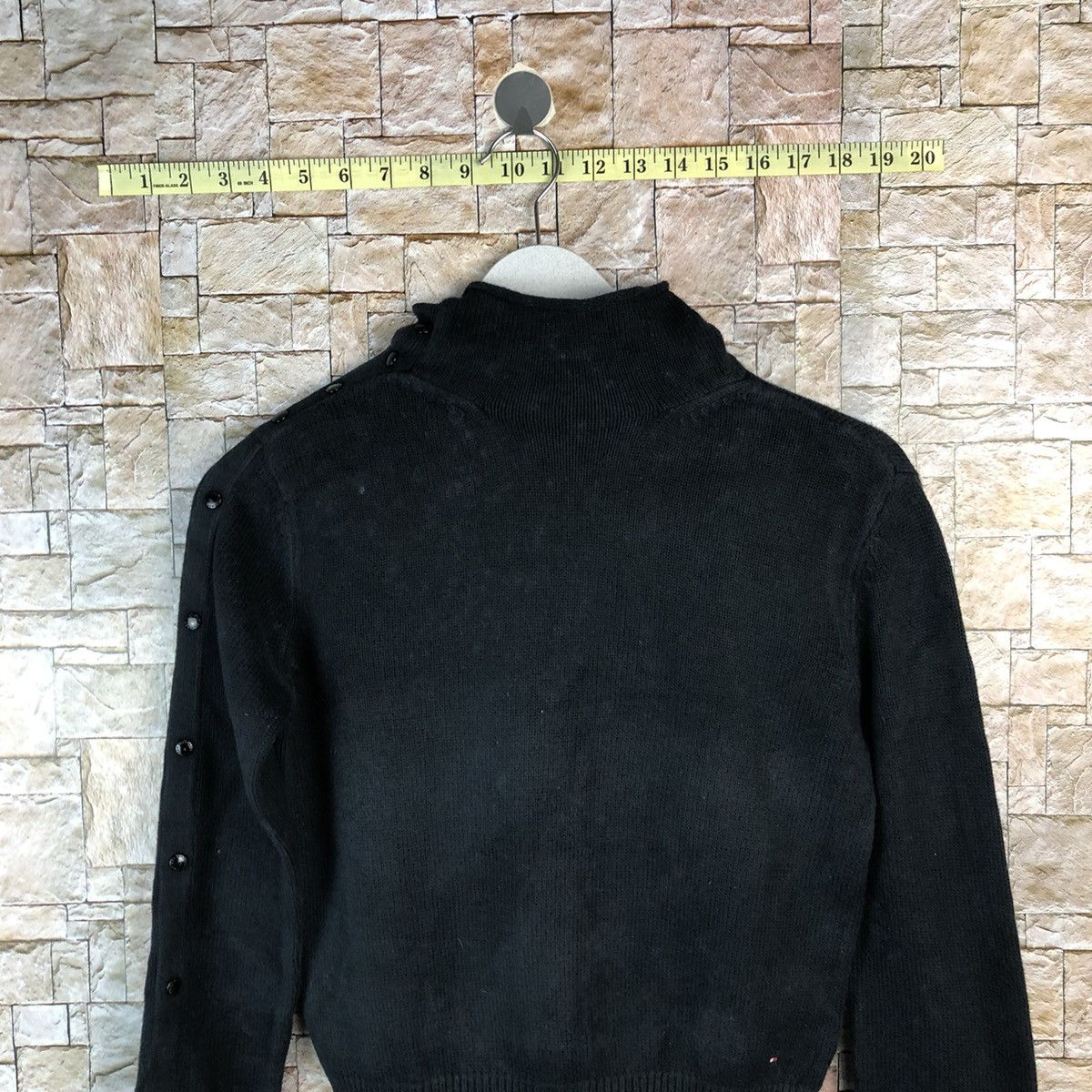 Tommy Hilfiger Tommy Hilfiger Black Knitwear #A1197 Size XS / US 0-2 / IT 36-38 - 2 Thumbnail