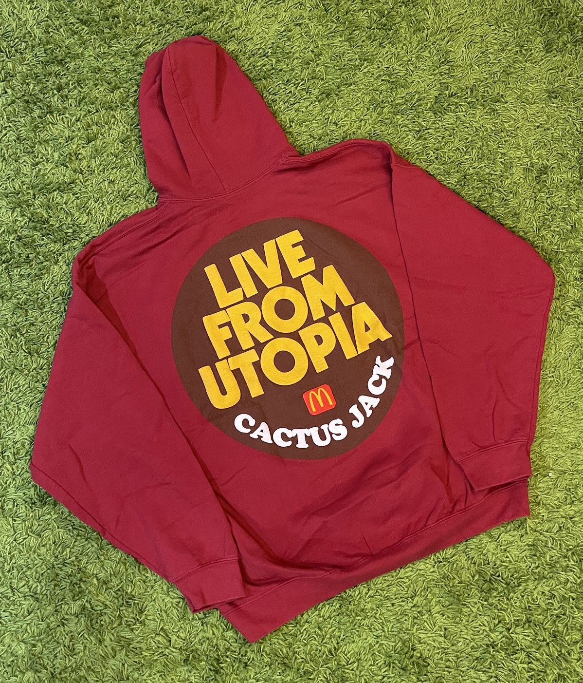 Travis Scott Travis Scott Cactus Jack x Mcdonalds Sticker Hoodie Sz XL Size US XL / EU 56 / 4 - 4 Thumbnail