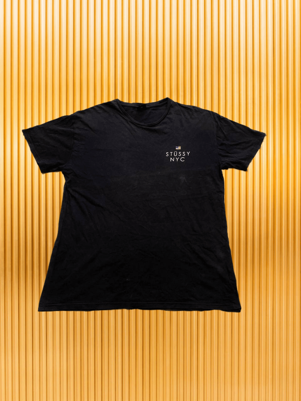 Stussy T-Shirt black Streetwear Y2K Stussy Vintage big print Size US L / EU 52-54 / 3 - 1 Thumbnail