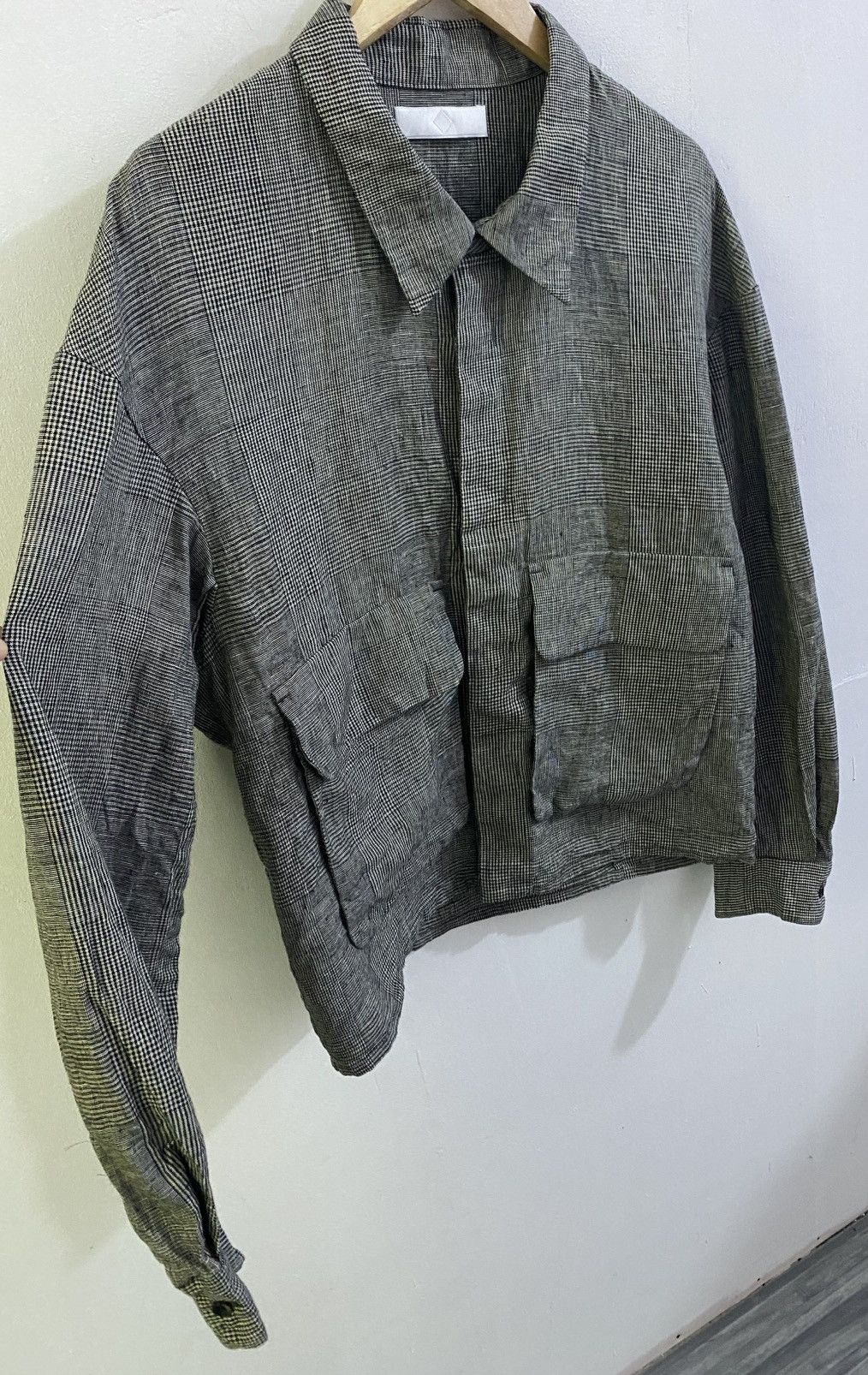 Japanese Brand ETHOSENS Flap Pockets Hidden Button Up Size US M / EU 48-50 / 2 - 3 Thumbnail