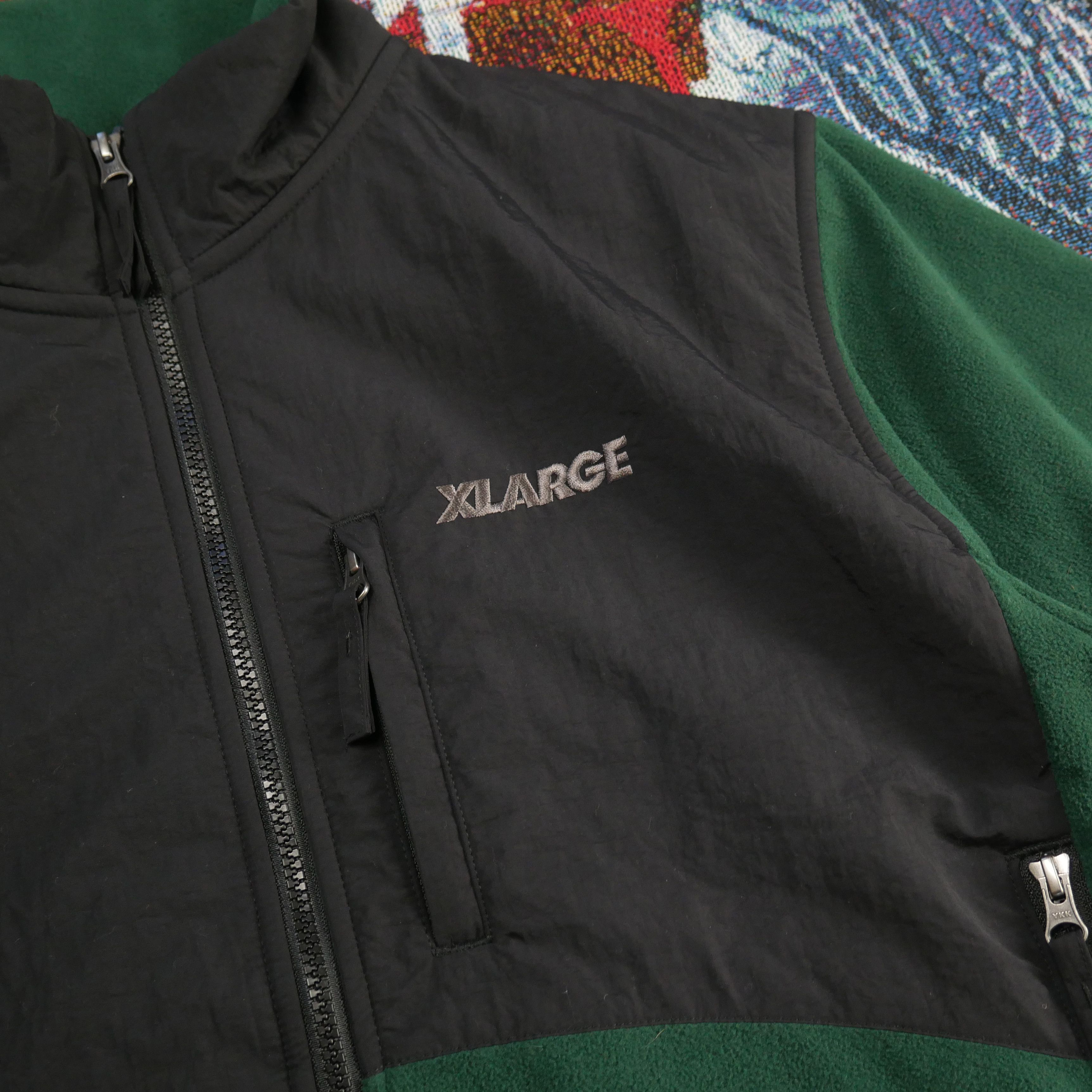 X-LARGE × Xlarge X-Large Paneled Fleece Jacket Size US M / EU 48-50 / 2 - 3 Thumbnail