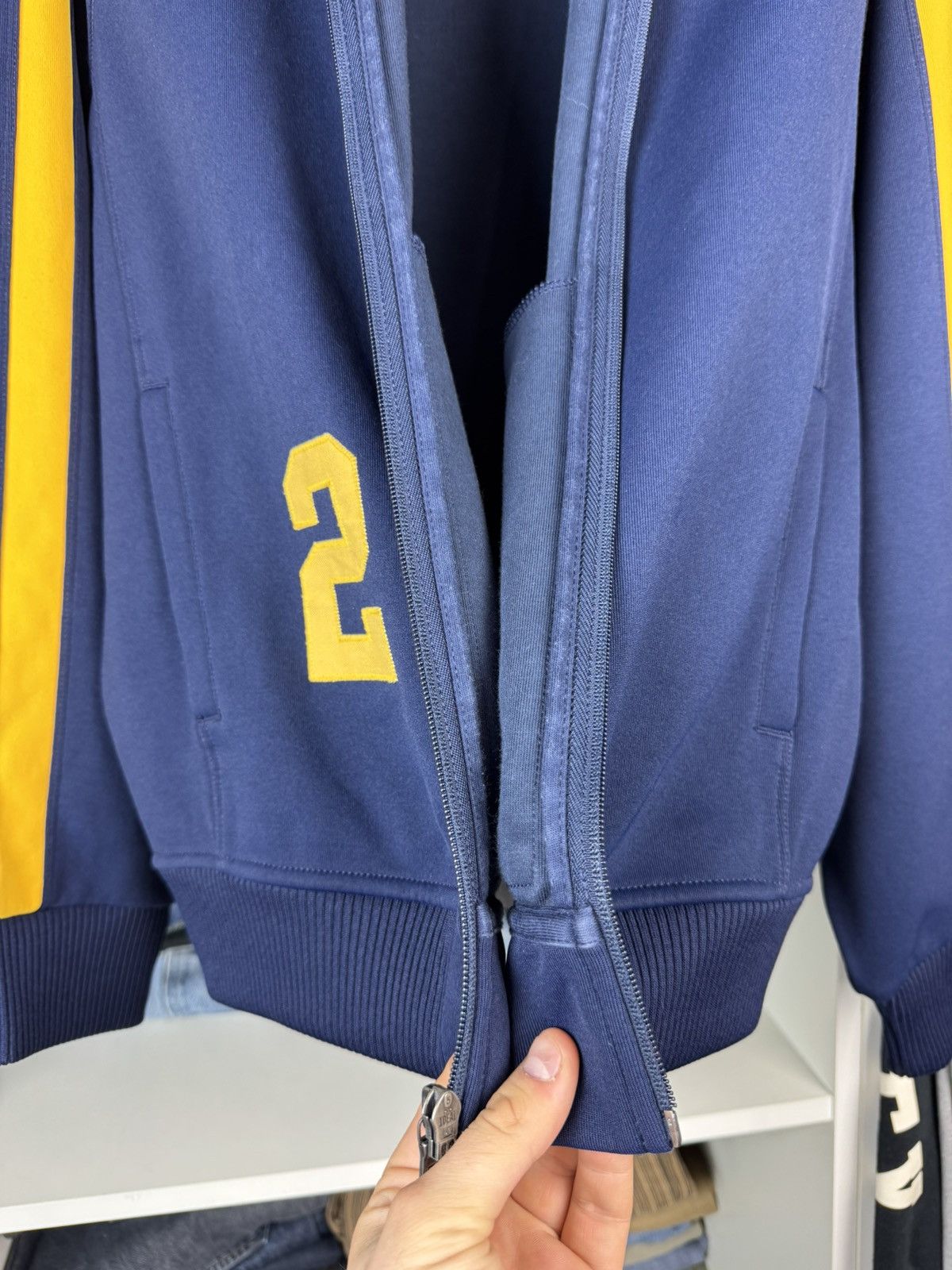Polo Ralph Lauren Vintage Polo Ralph Lauren Track Jacket Number 2 Size US M / EU 48-50 / 2 - 16 Thumbnail