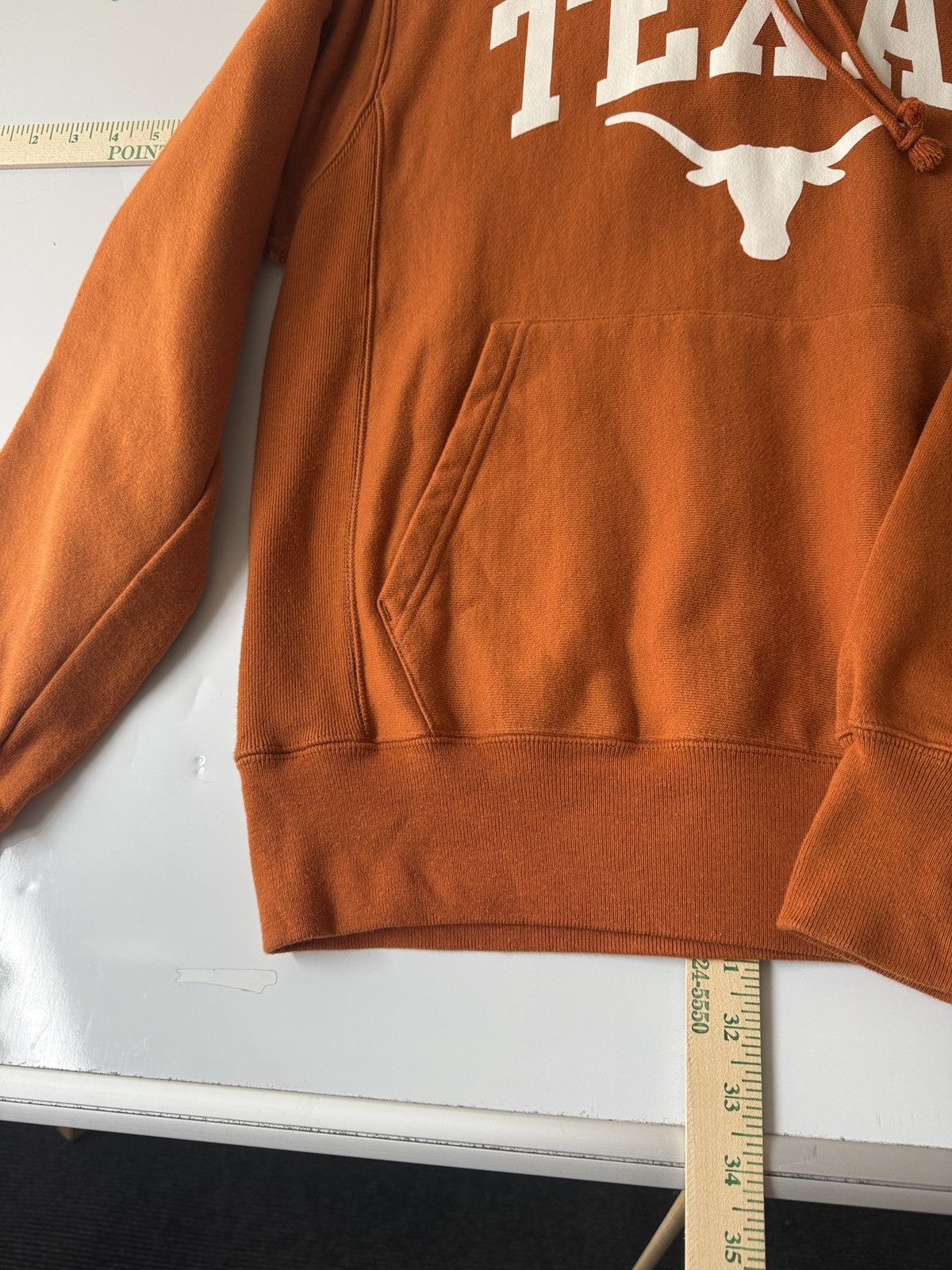 Champion Champion Men's Orange Texas Hoodie Size US S / EU 44-46 / 1 - 6 Thumbnail