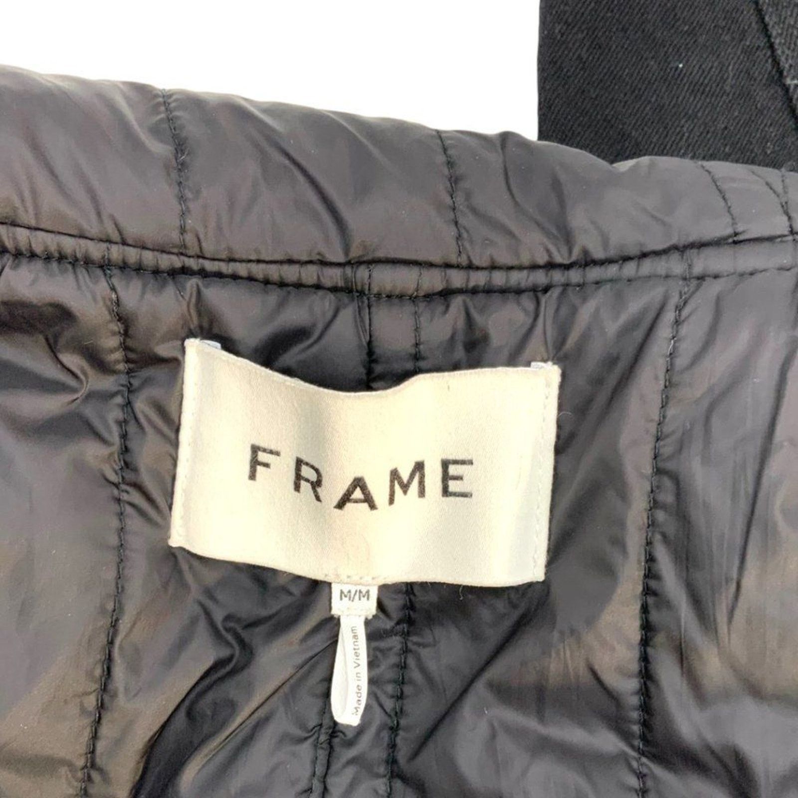 Frame Frame Black Hoodie Denim Jacket Size Medium NWOT $498 MSRP Size US M / EU 48-50 / 2 - 8 Thumbnail