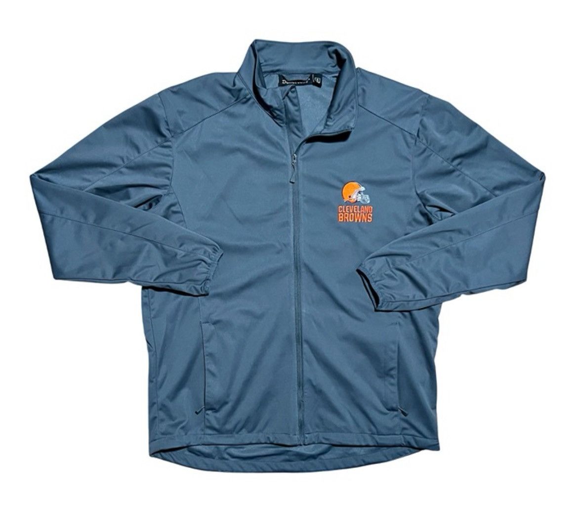 Dunbrooke Cleveland Browns Dunbrooke Embroidered Full Zip Jacket Size US XL / EU 56 / 4 - 1 Thumbnail