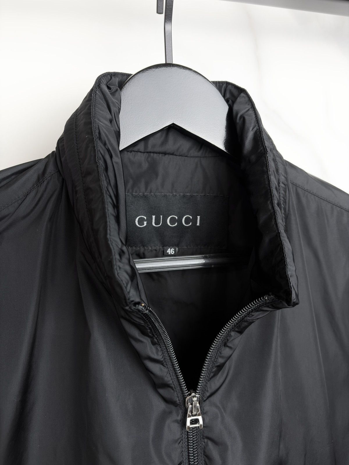Gucci Gucci Tom Ford Vintage Nylon Packable Hood Bomber Jacket Size US S / EU 44-46 / 1 - 3 Thumbnail