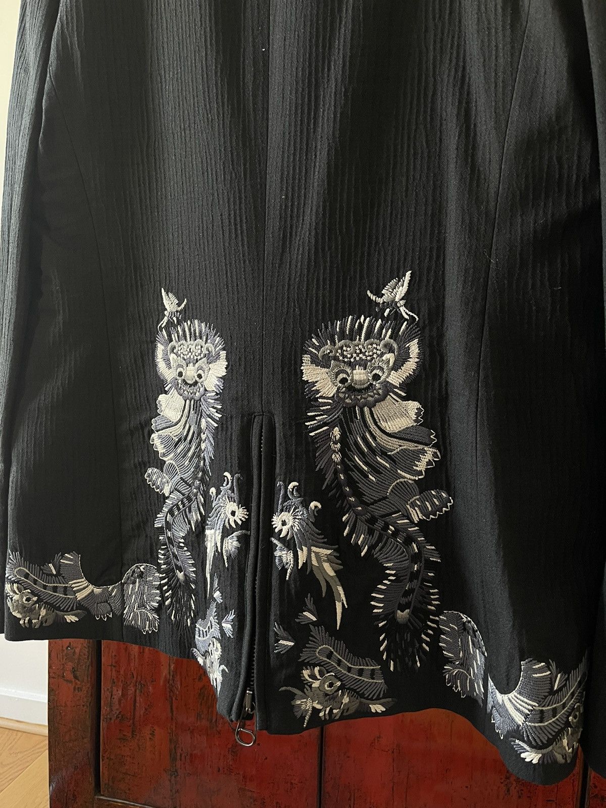 John Galliano John Galliano Embroidered Blazer Size 54R - 5 Thumbnail