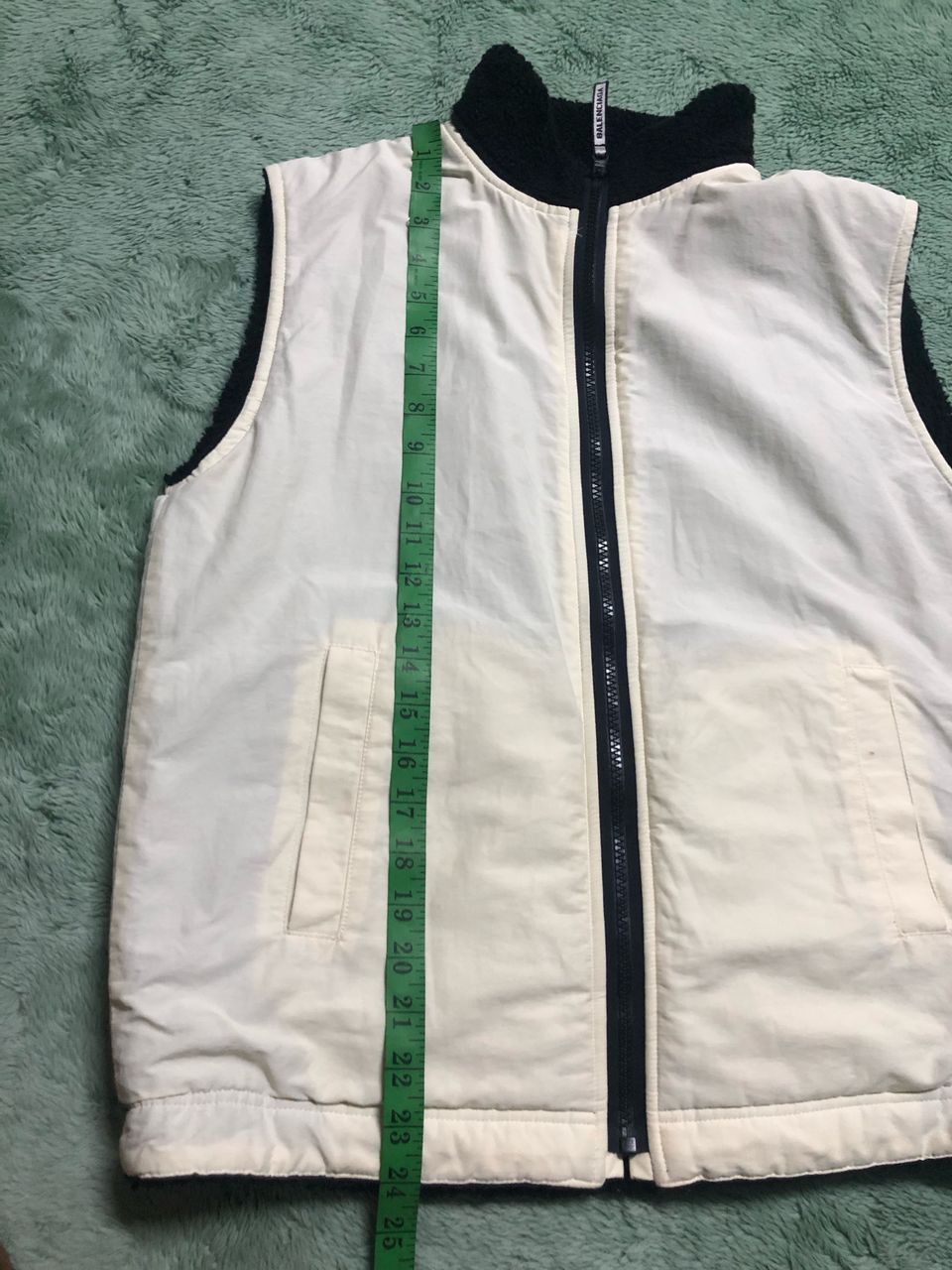Balenciaga 90s BALENCIAGA SPORT RIVESIBLE VEST SHERPA / NYLON Size US M / EU 48-50 / 2 - 24 Thumbnail
