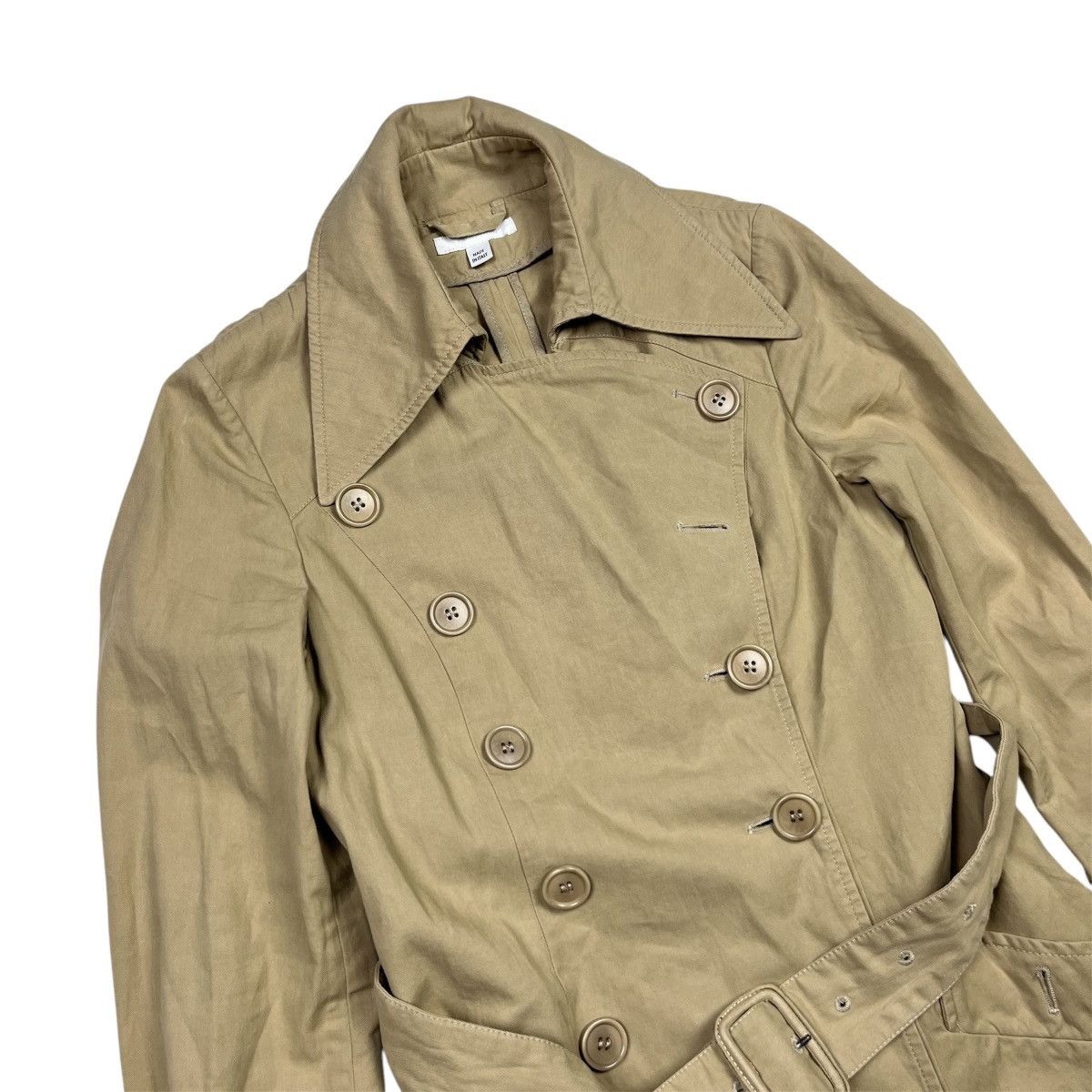 Helmut Lang Helmut Lang Vintage Trench Coat Belted Archival Brown Size XS / US 0-2 / IT 36-38 - 3 Thumbnail
