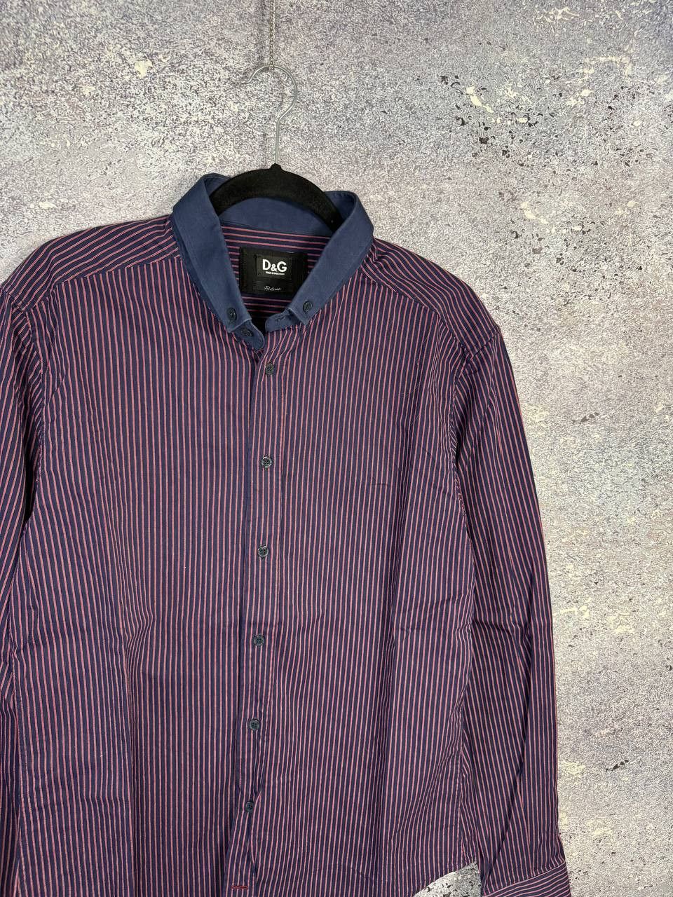 Designer × Dolce & Gabbana × Vintage Vintage Dolce Gabbana Stripped Shirt Button Up Oldmoney Size US L / EU 52-54 / 3 - 4 Thumbnail