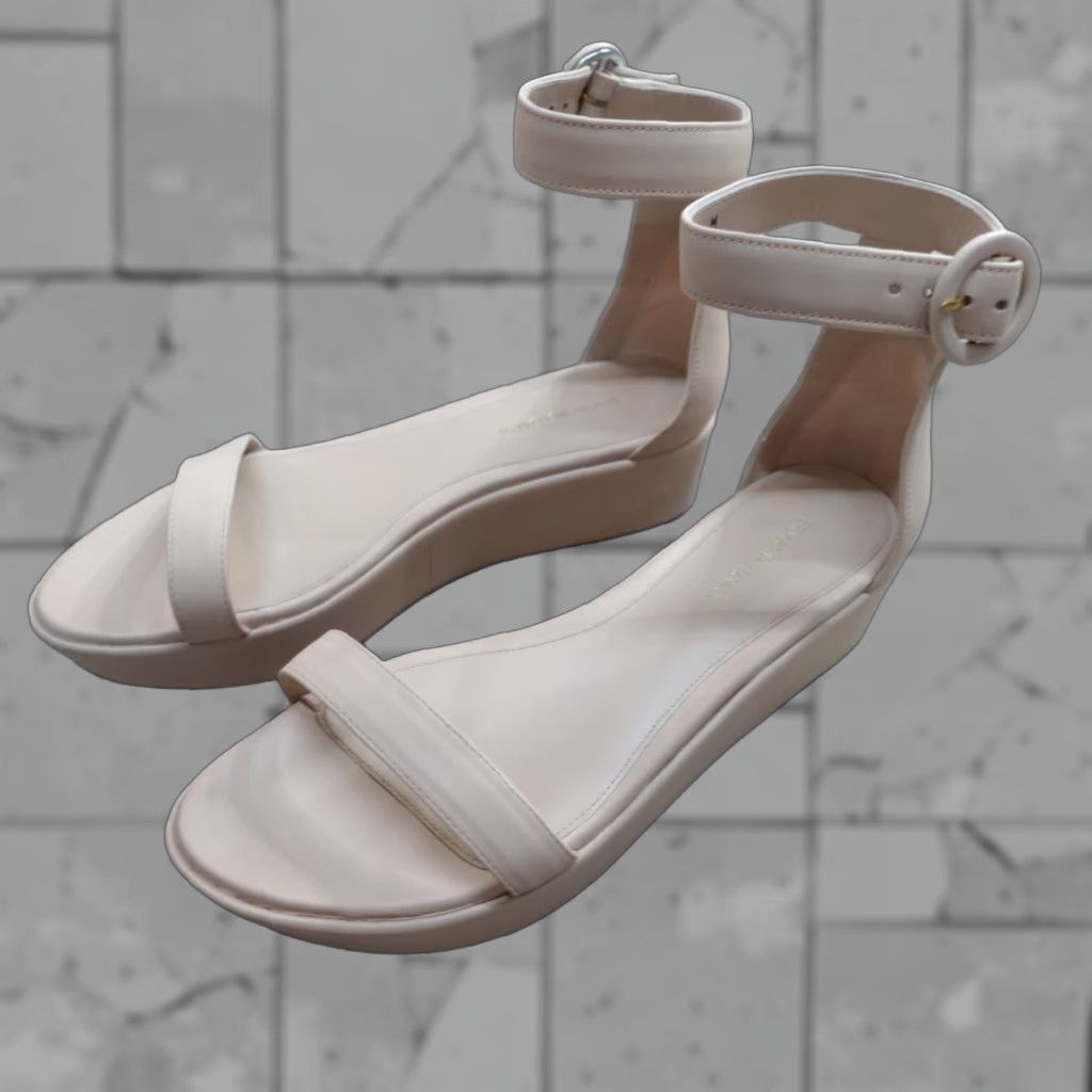 Stuart Weitzman Stuart Weizman Womens Sandals 7.5 Beige Pink Capri Platform NEW Size US 8 / IT 38 - 1 Thumbnail