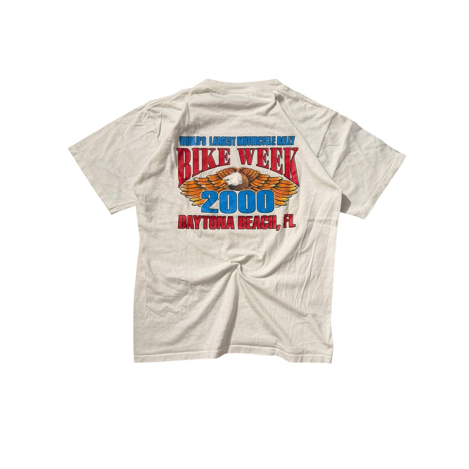Vintage Vintage Bike Week 2000 Daytona Beach Lightning Chopper Tee Size US L / EU 52-54 / 3 - 6 Thumbnail
