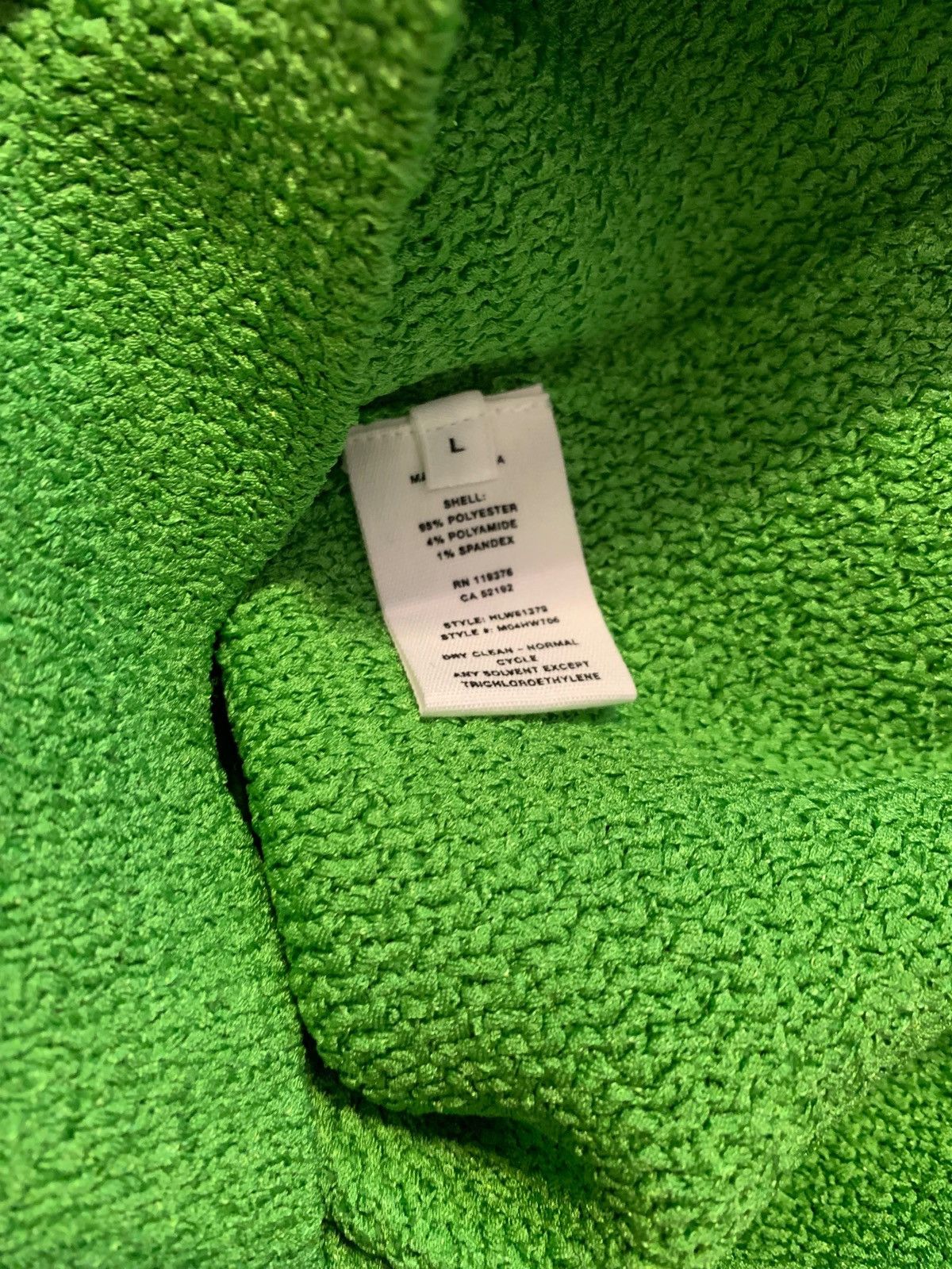 Helmut Lang HELMUT LANG GREEN KNIT LUXURY TANK TOP Size L / US 10 / IT 46 - 12 Thumbnail