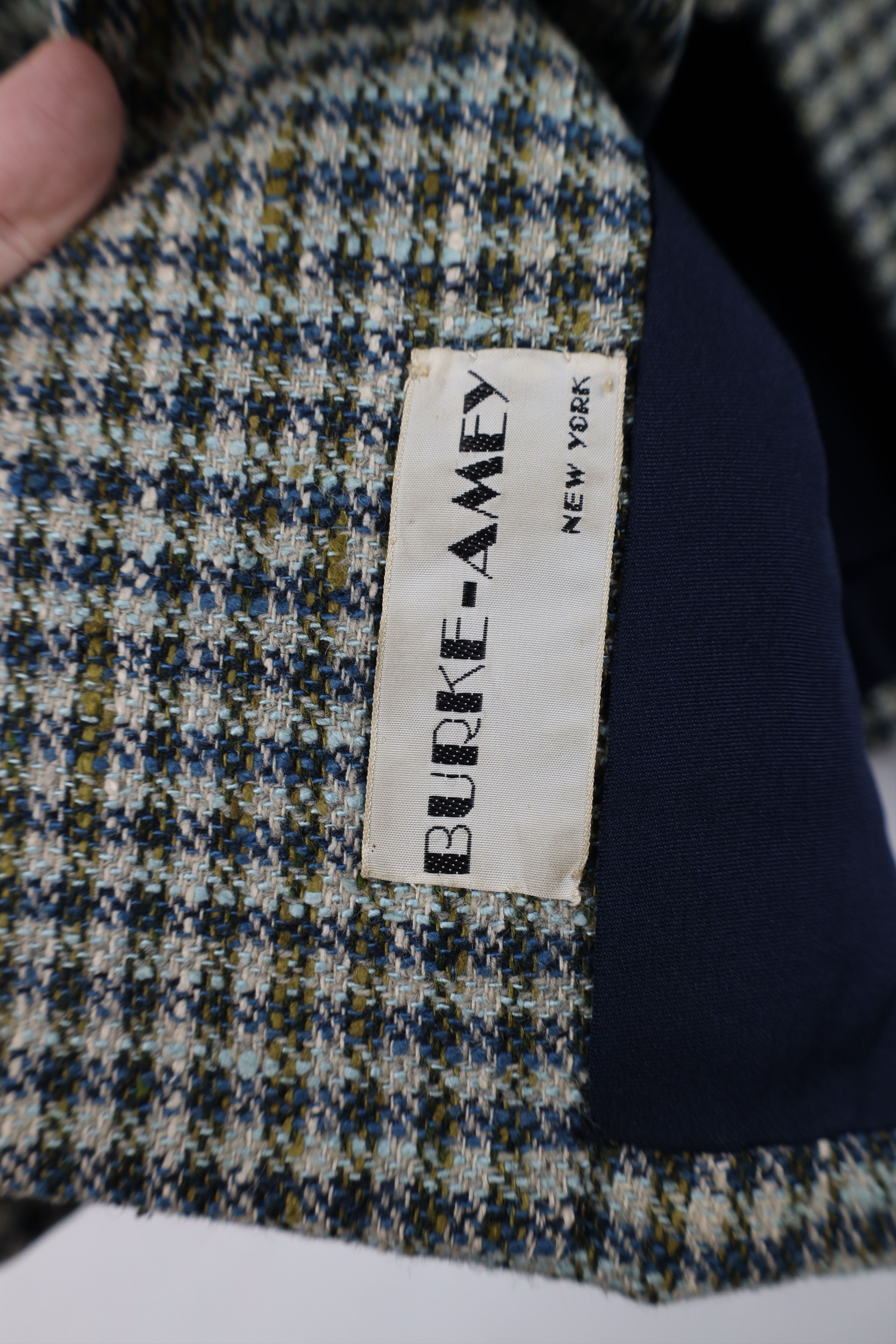 Vintage Vintage 50s 60s Rockabilly Blazer Suit Jacket Plaid USA Size L / US 10 / IT 46 - 9 Thumbnail