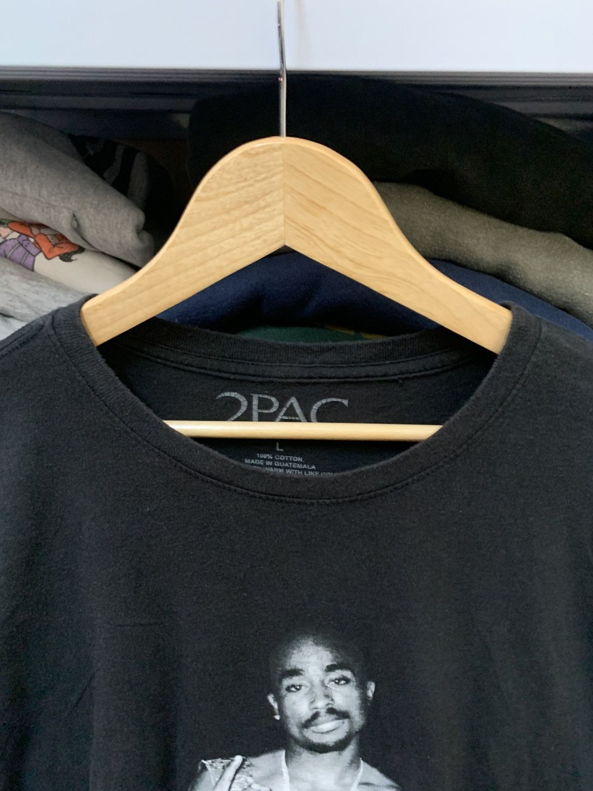 Rap Tees Vintage Tupac Shakur 2Pac Rap Hip Hop Tee Size US XL / EU 56 / 4 - 3 Thumbnail