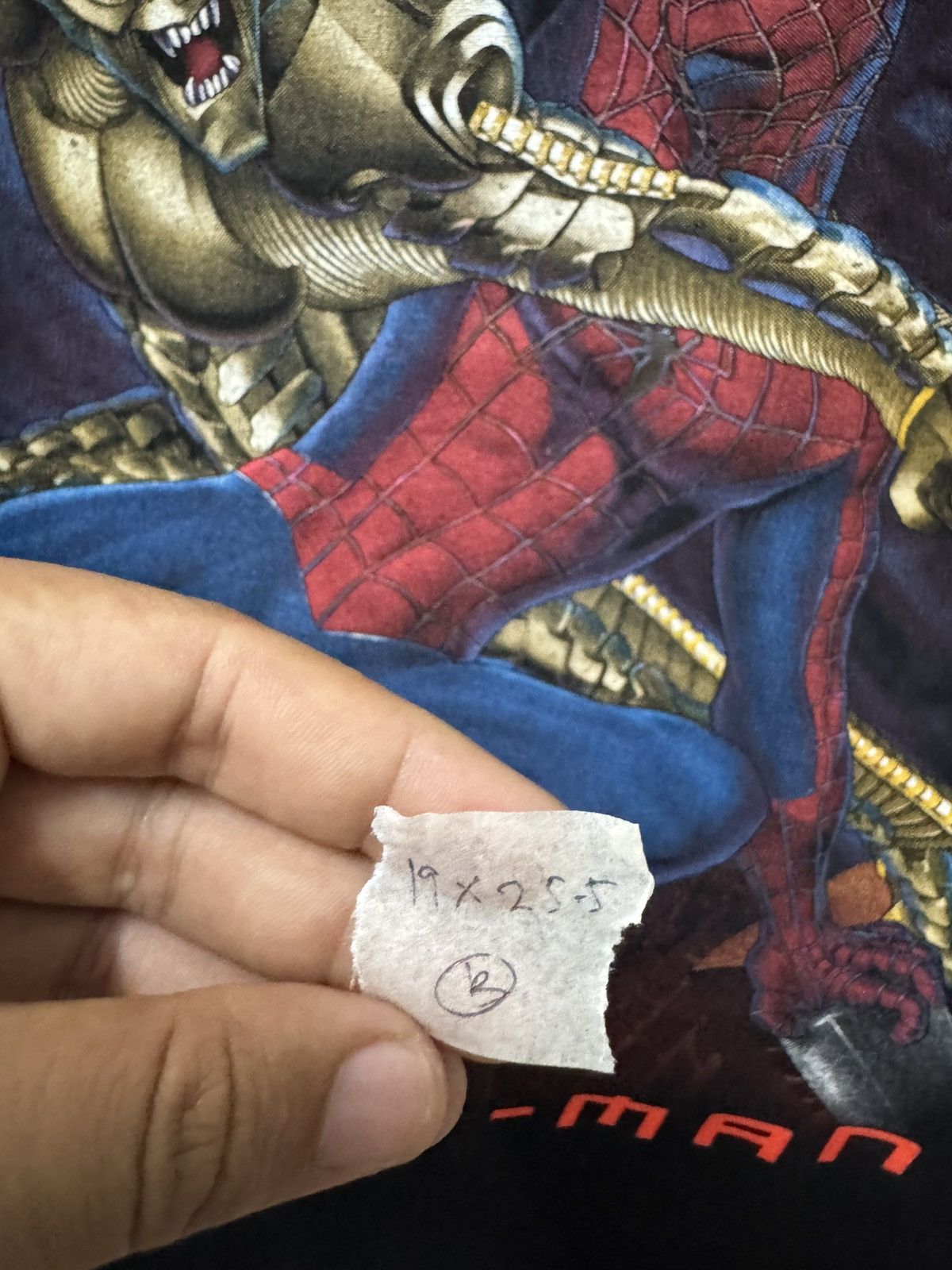 Marvel Comics Spiderman- Man Vs Goblin Vintage Marvel Movie T shirt Size US M / EU 48-50 / 2 - 8 Thumbnail