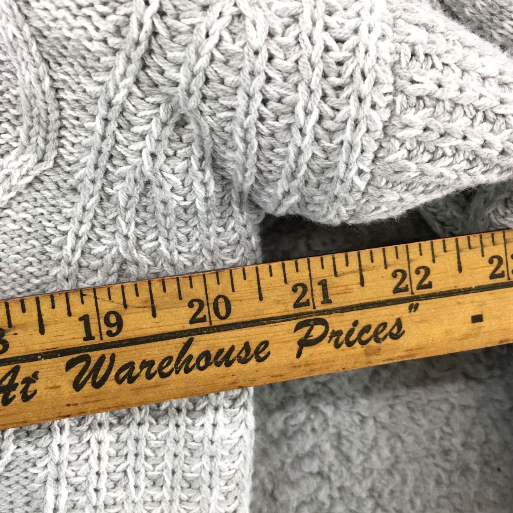 Aeropostale Aeropostale Sweater Womens XS Gray Cable Knit Tunic Long Sleeve Pullover NEW Size XS / US 0-2 / IT 36-38 - 6 Thumbnail