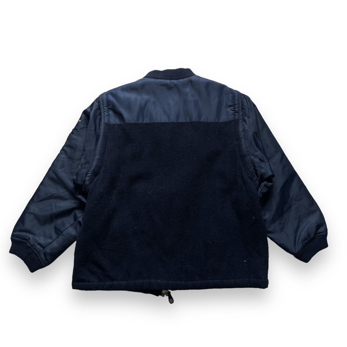 DKNY × Vintage DKNY USA Two Ways Bomber Wool Jacket Size US M / EU 48-50 / 2 - 20 Thumbnail