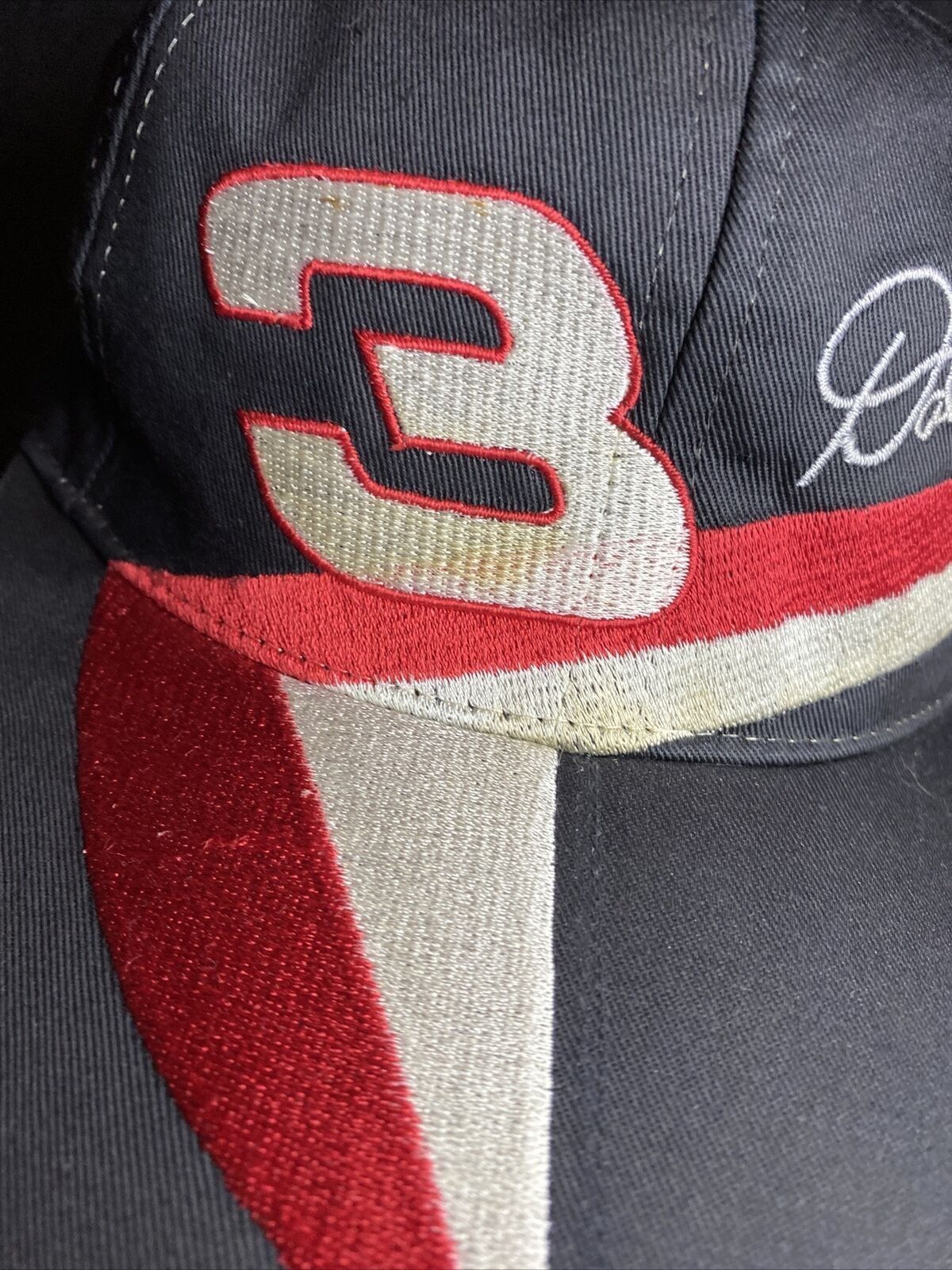 NASCAR Vintage 90s Dale Earnhardt Sr 3 Geometric Hat CSA Brand Size ONE SIZE - 2 Thumbnail