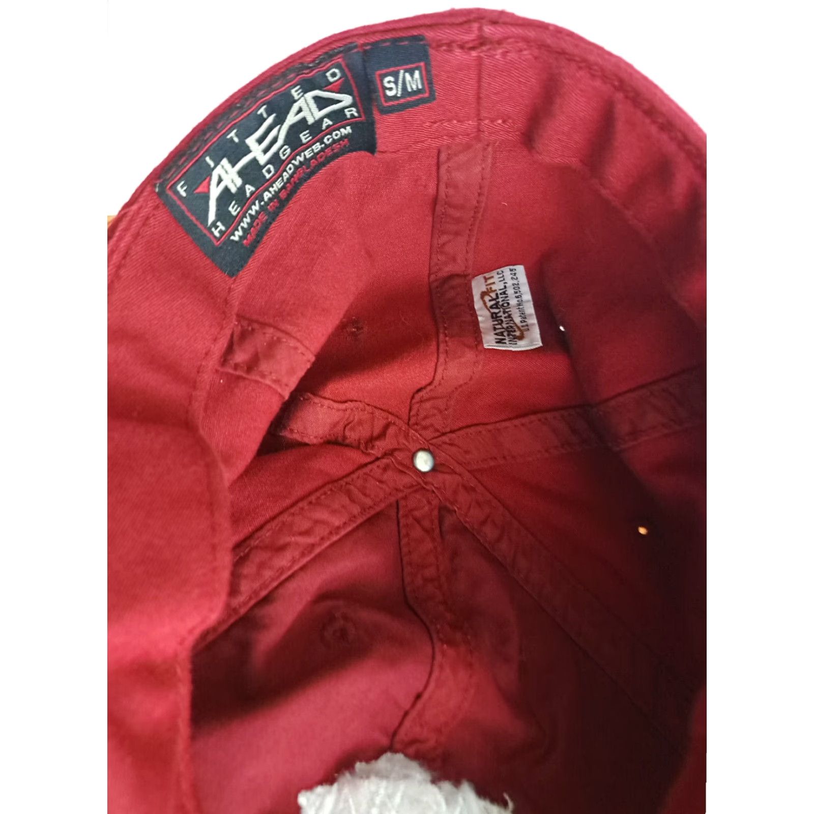 Psycho Bunny Psycho Bunny Hat Baseball Cap Red Adjustable Unisex Adults Sm-Med Fitted Embroidered Bunny Skagway Alaska Rescue Ahead Size ONE SIZE - 5 Thumbnail