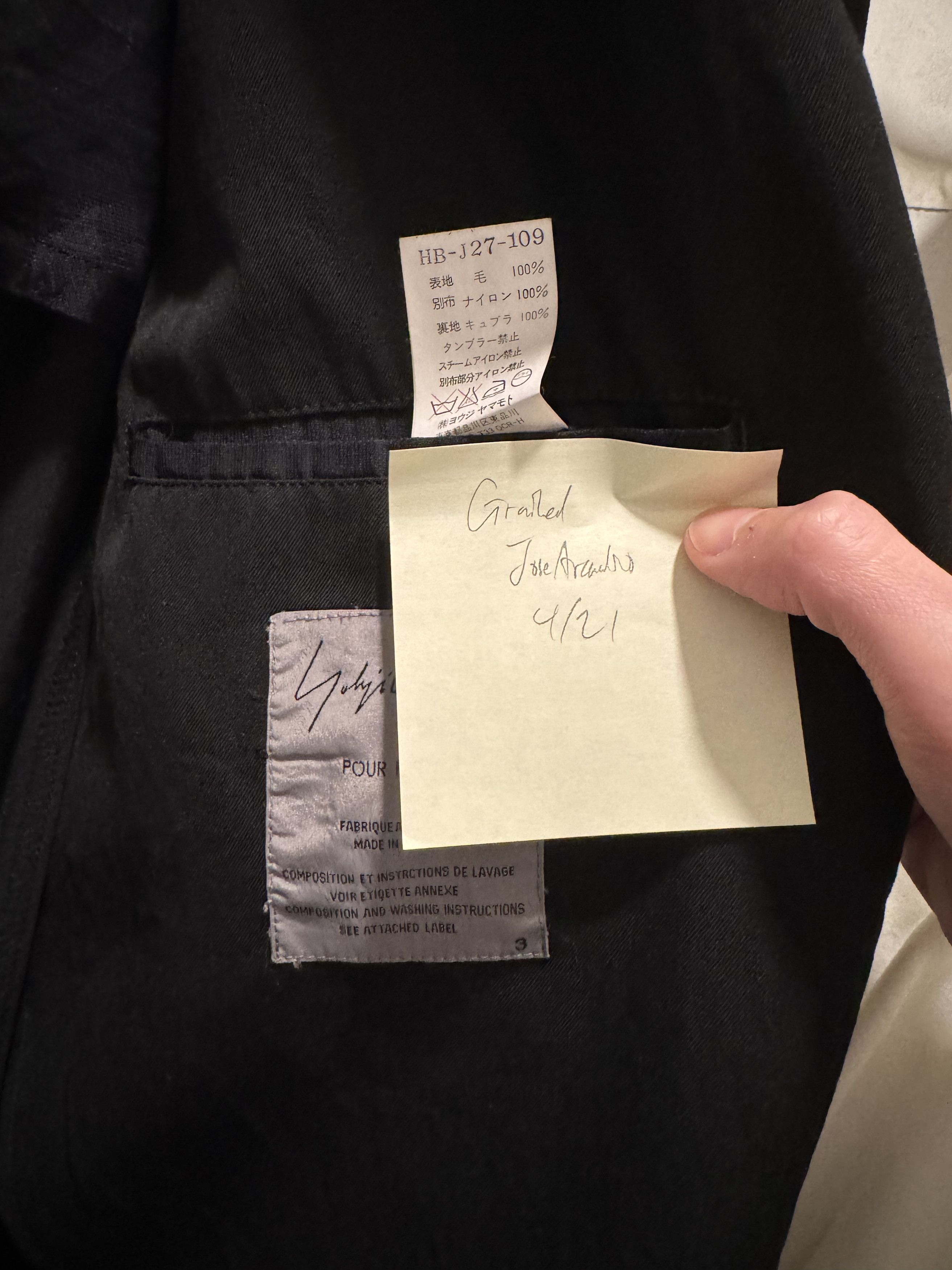 Yohji Yamamoto ss00 seatbelt jacket Size US L / EU 52-54 / 3 - 6 Thumbnail