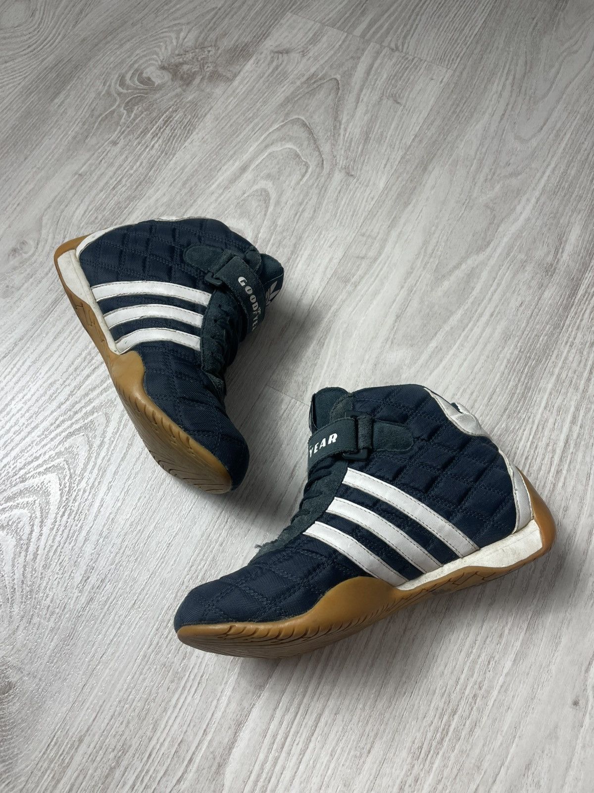 Adidas Rare 00s Adidas Monaco Goodyear racing sneakers Size US 6 / IT 36 - 3 Thumbnail